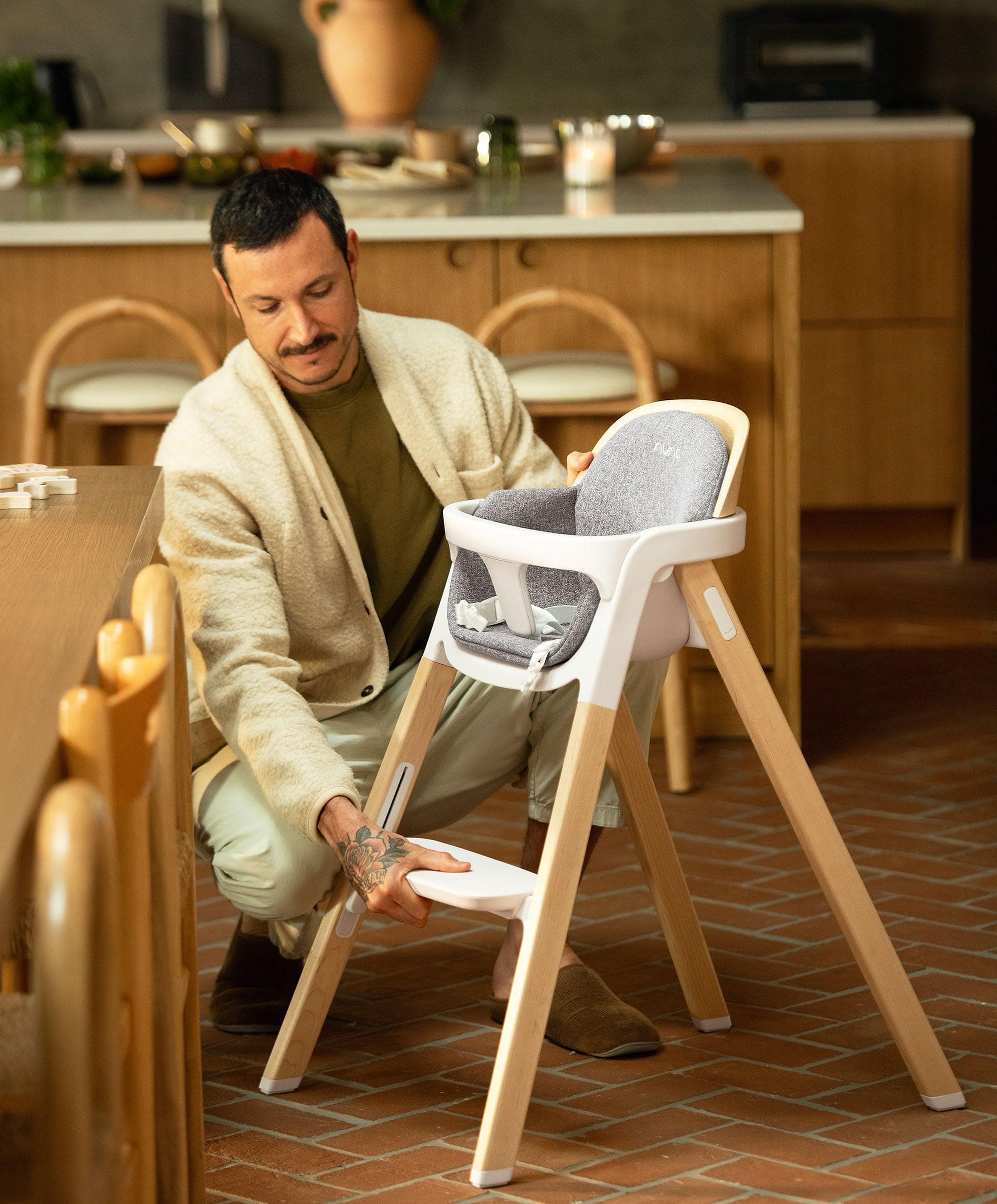 Nuna Bryn Highchair - Heritage - Image 5