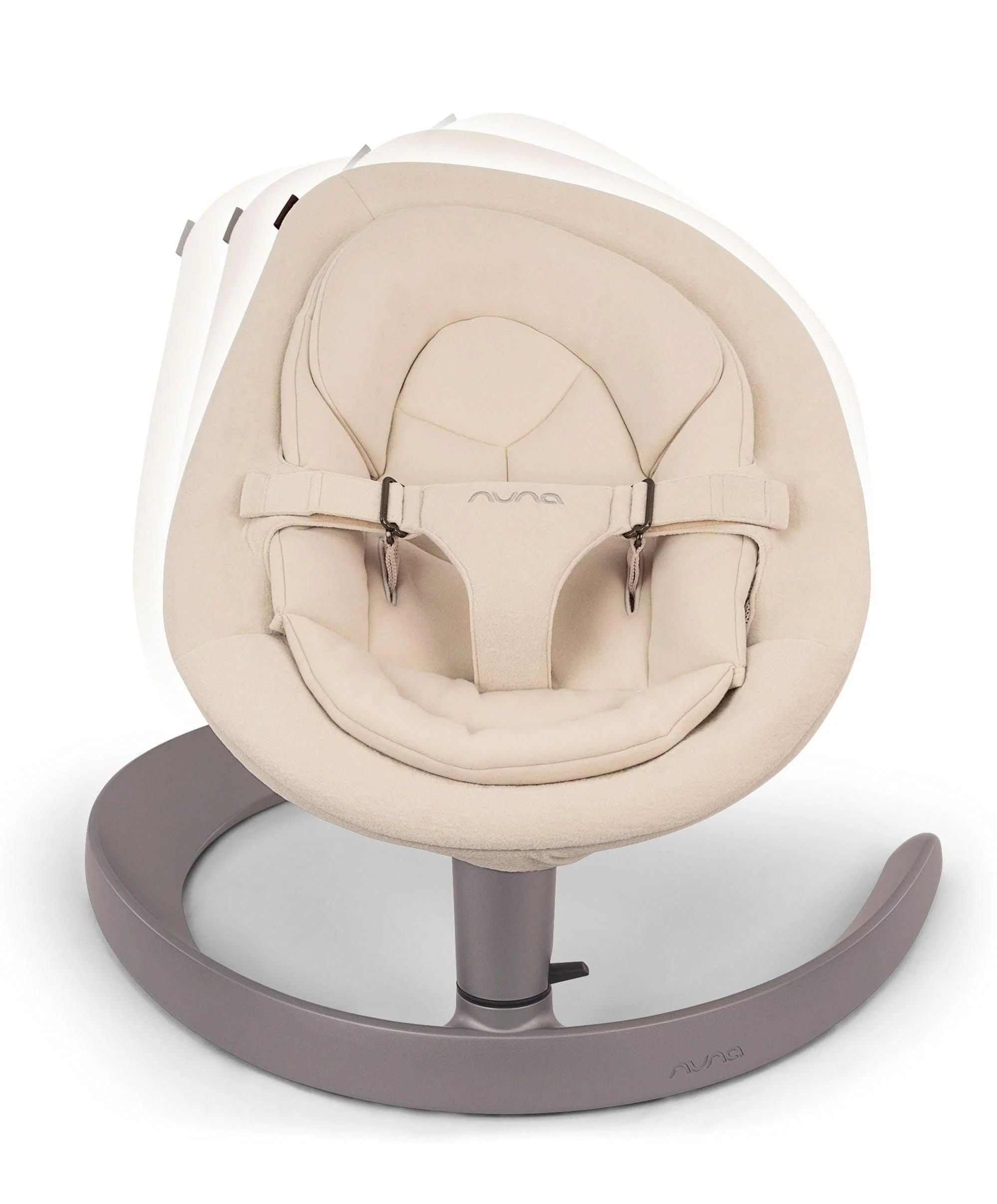 Nuna LEAF Grow Bouncer – Cloud - Image 3