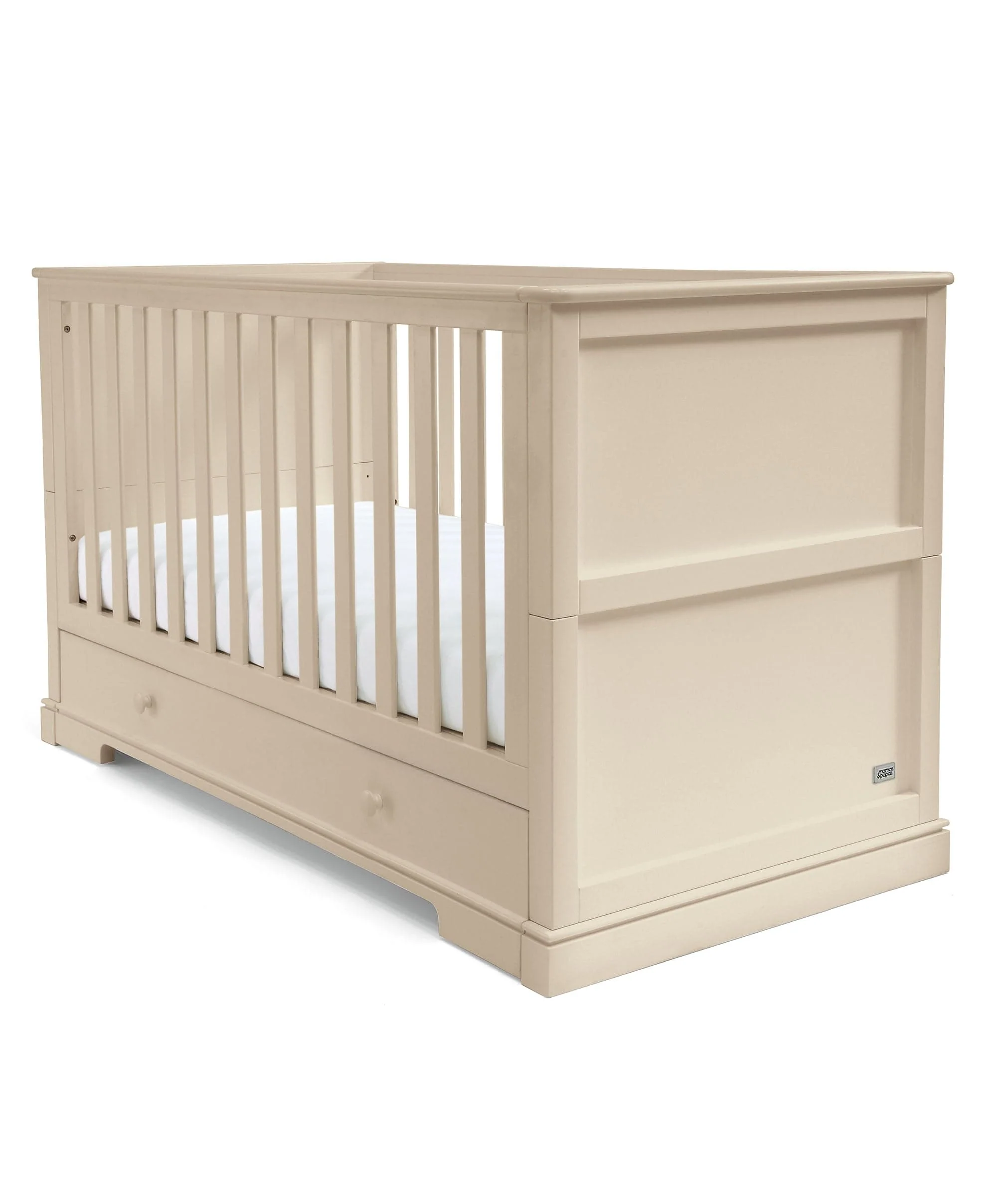 Oxford Nursery Bundle With Lua Bedside Crib - Cashmere/Fawn - Image 2