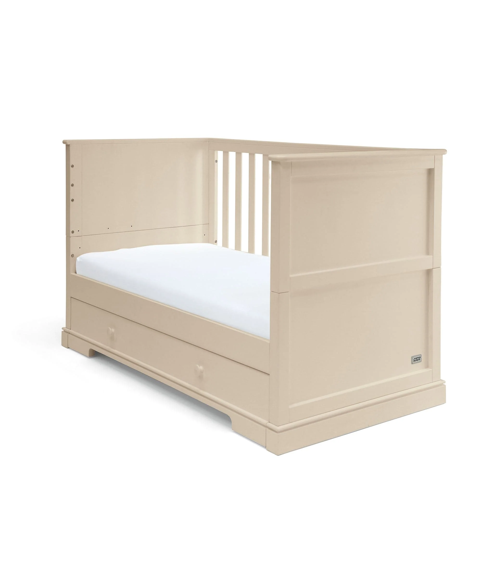 Oxford Nursery Bundle With Lua Bedside Crib - Cashmere/Fawn - Image 5