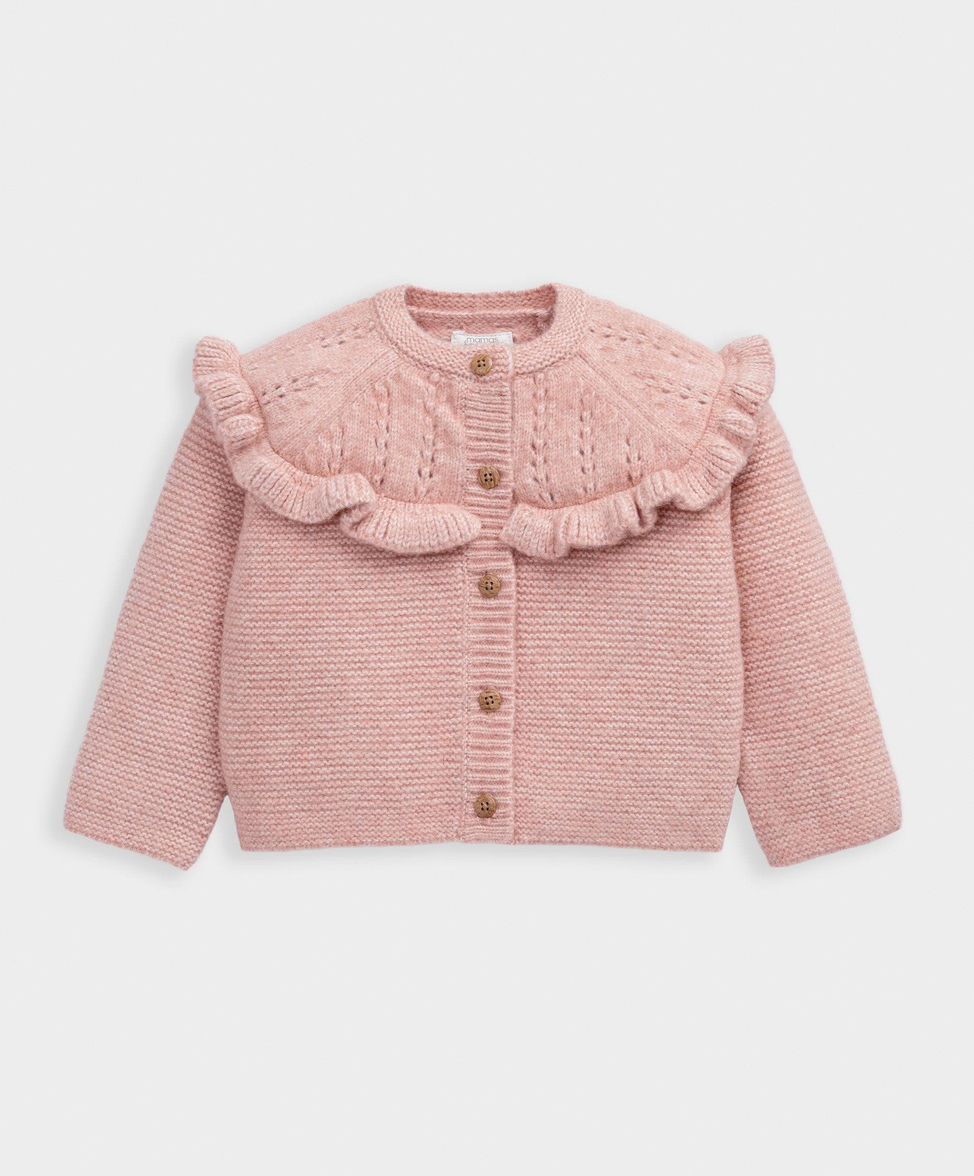 Soft Pink Knitted Cardigan - Image 2
