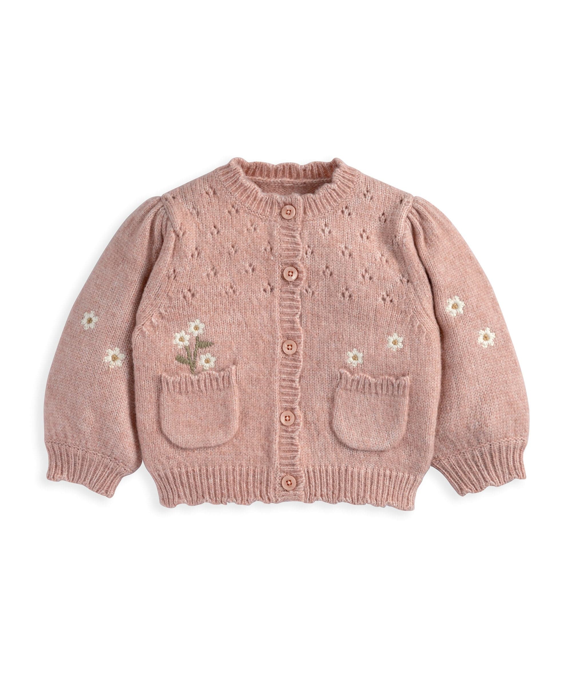 Pink Daisy Cardigan - Image 2