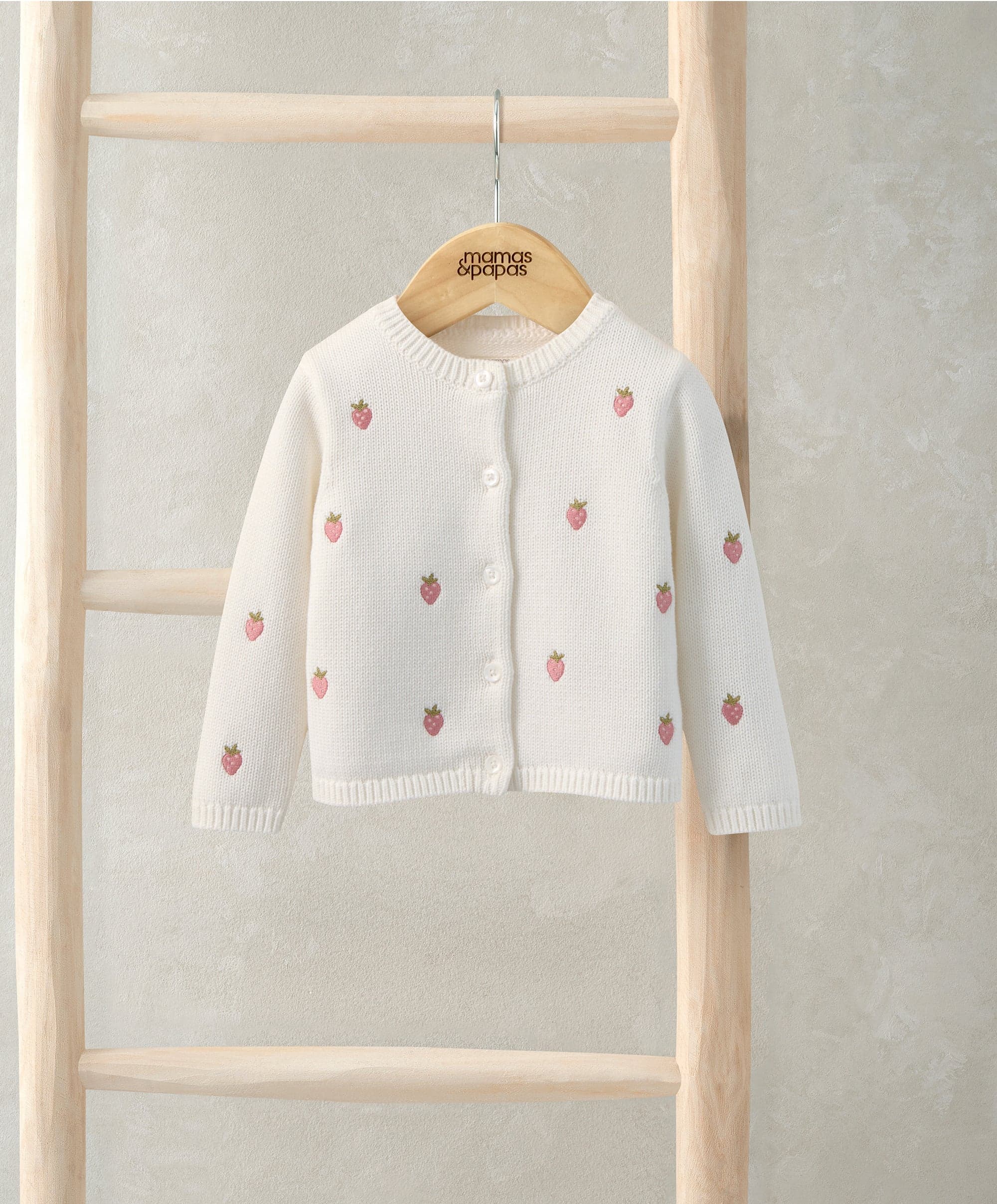 Pink Strawberry Cardigan