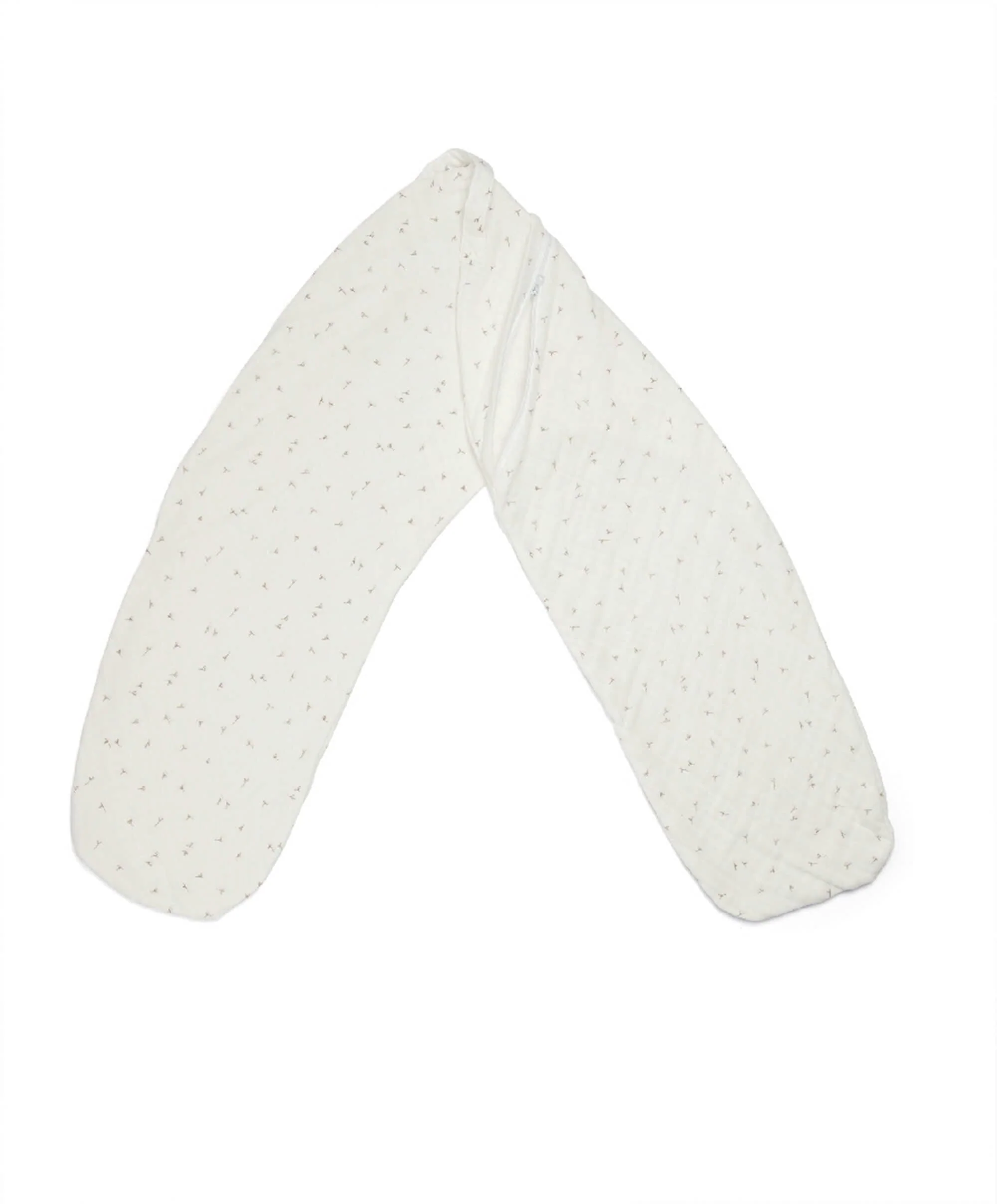 Welcome to the World Seedling Pregnancy Pillow Cover - Natural