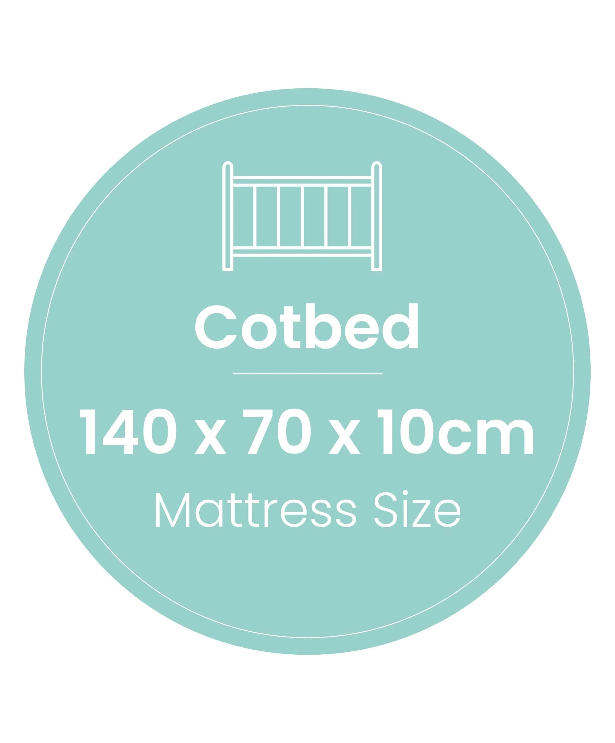 Premium Dual Core+ Cotbed Mattress & Anti-Allergy Quilted Mattress Protector Bundle - Image 7