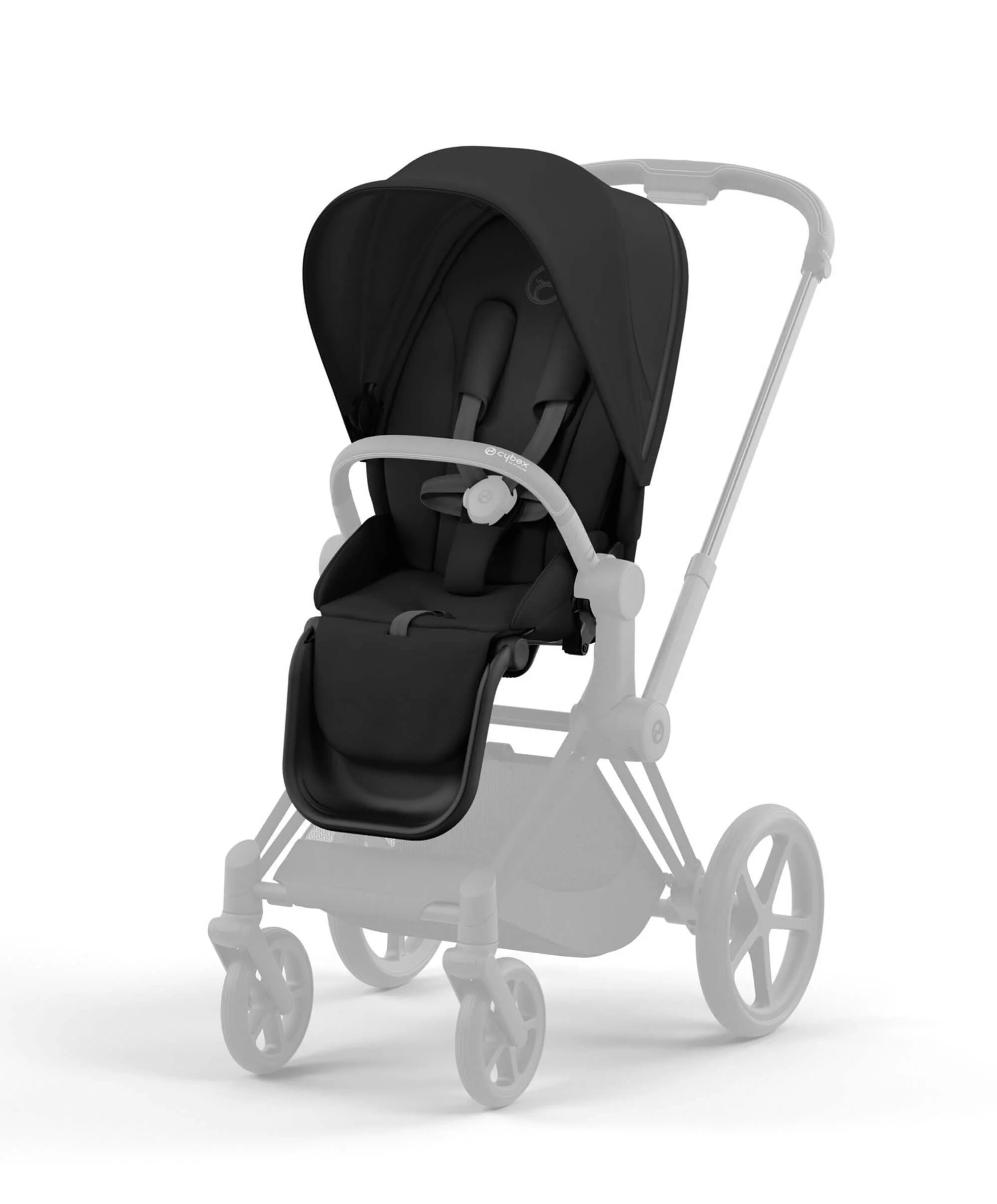 Cybex Priam Pushchair with Cybex Cloud T Car Seat (5 Pieces) - Black - Image 3