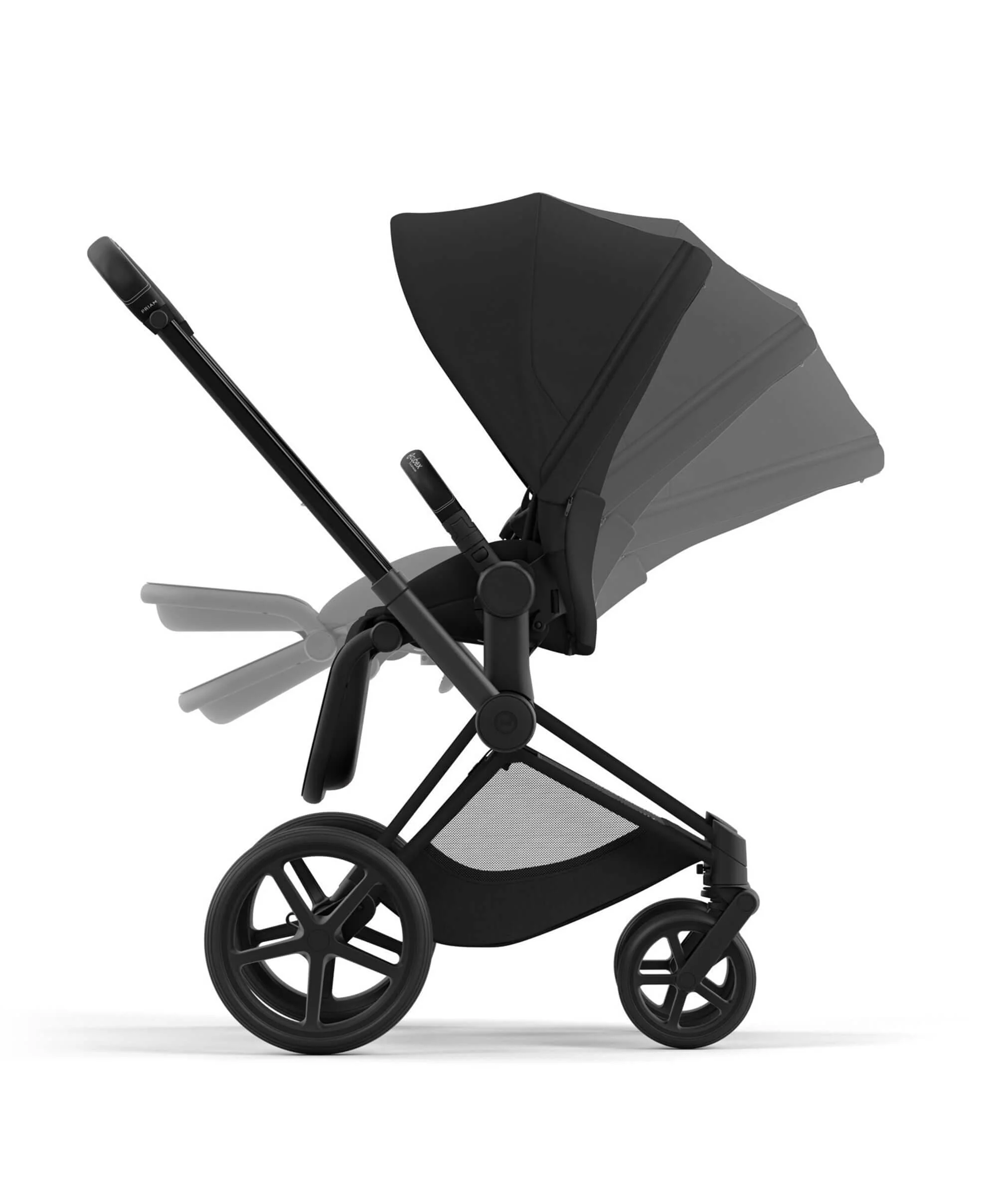Cybex Priam Pushchair with Cybex Cloud T Car Seat (5 Pieces) - Black - Image 9