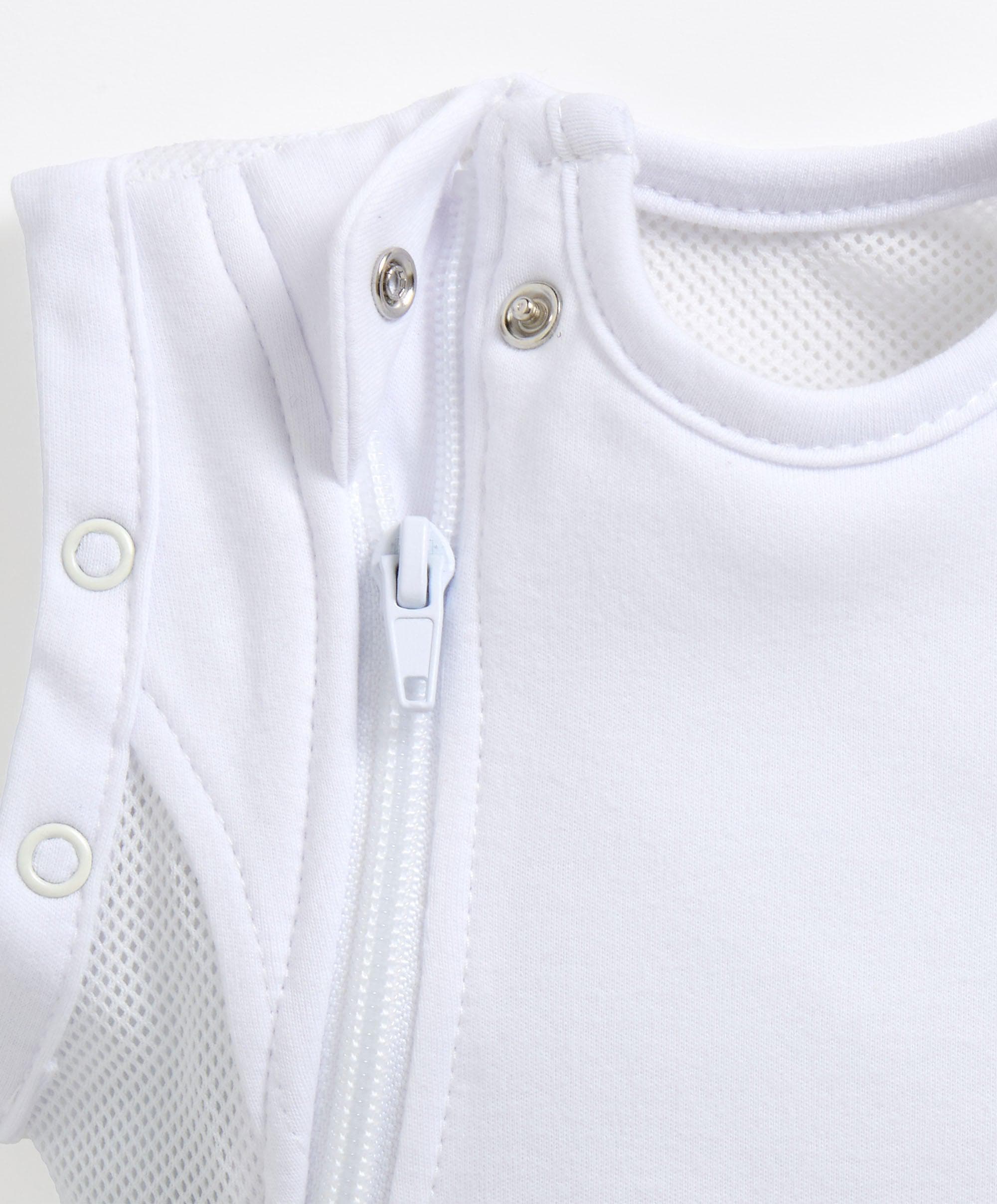 Purflo Swaddle to Sleepbag 0-4 Months (2.5 Tog) - White - Image 5