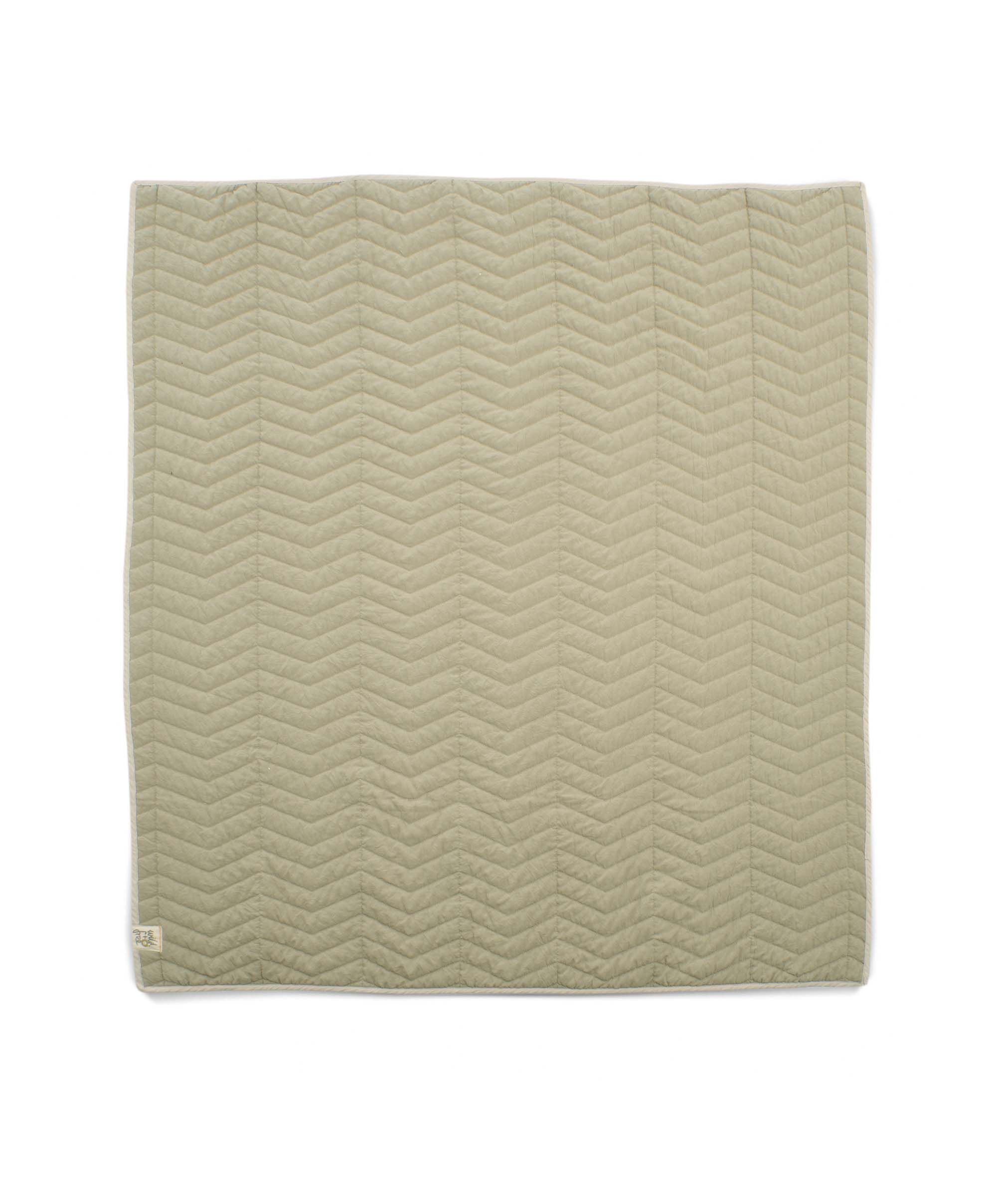 Quilt (3.0 Tog) - Sage green/Neutral - Image 5