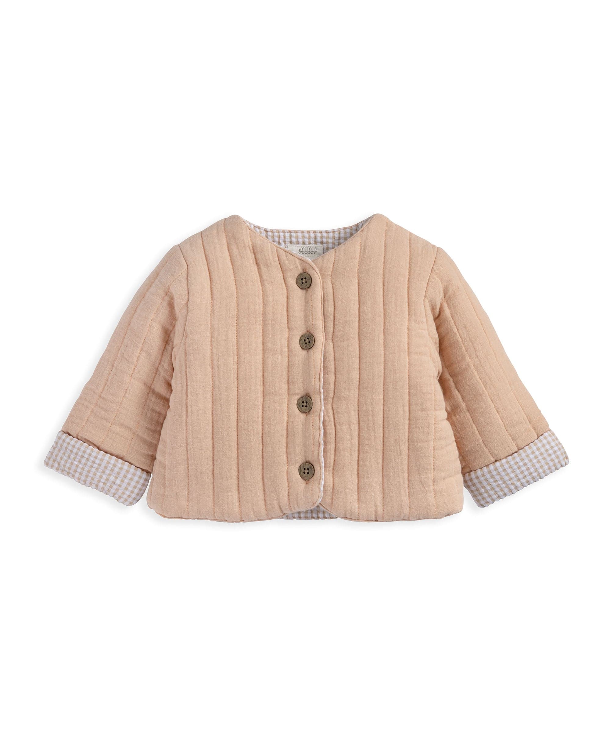 Pink Quilted Jacket - Image 3