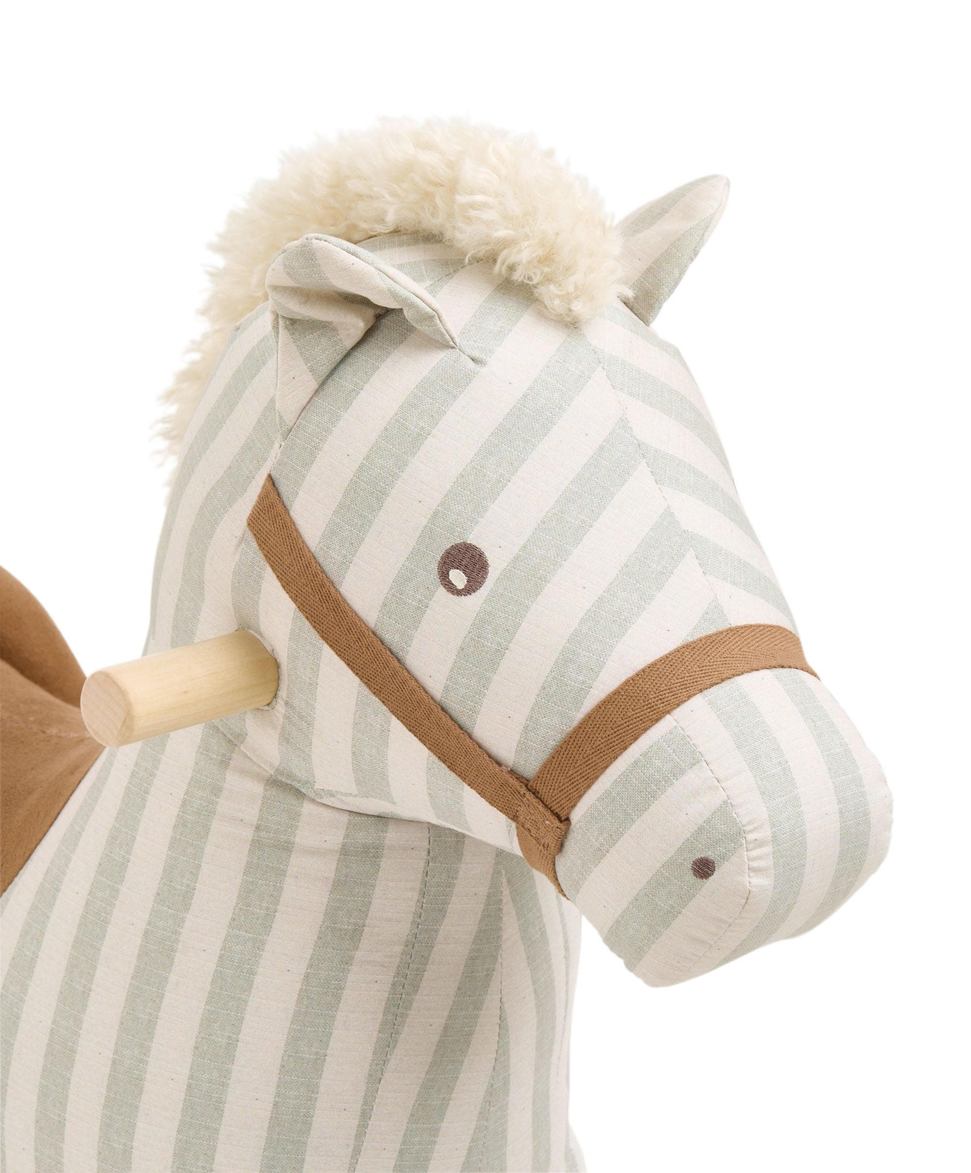 Rocking Horse - Sage Green Stripe - Image 4