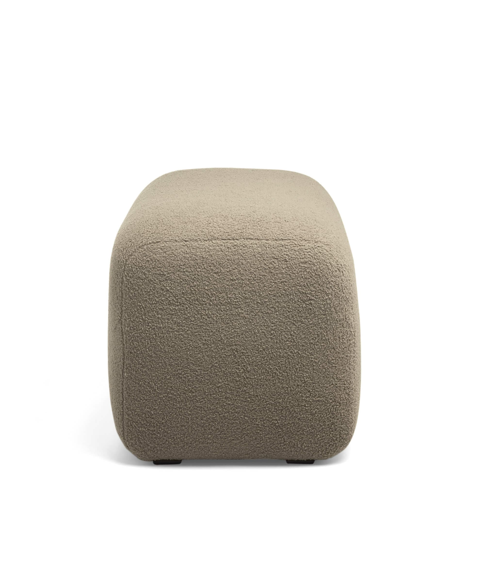 Royton Footstool - Mink Boucle