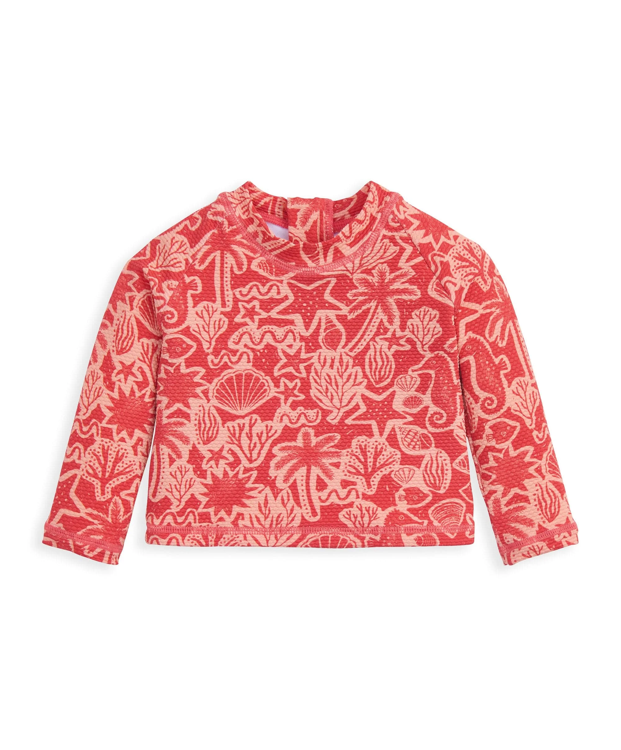 Seahorse Long Sleeve Swim Top and Bottoms - Image 2