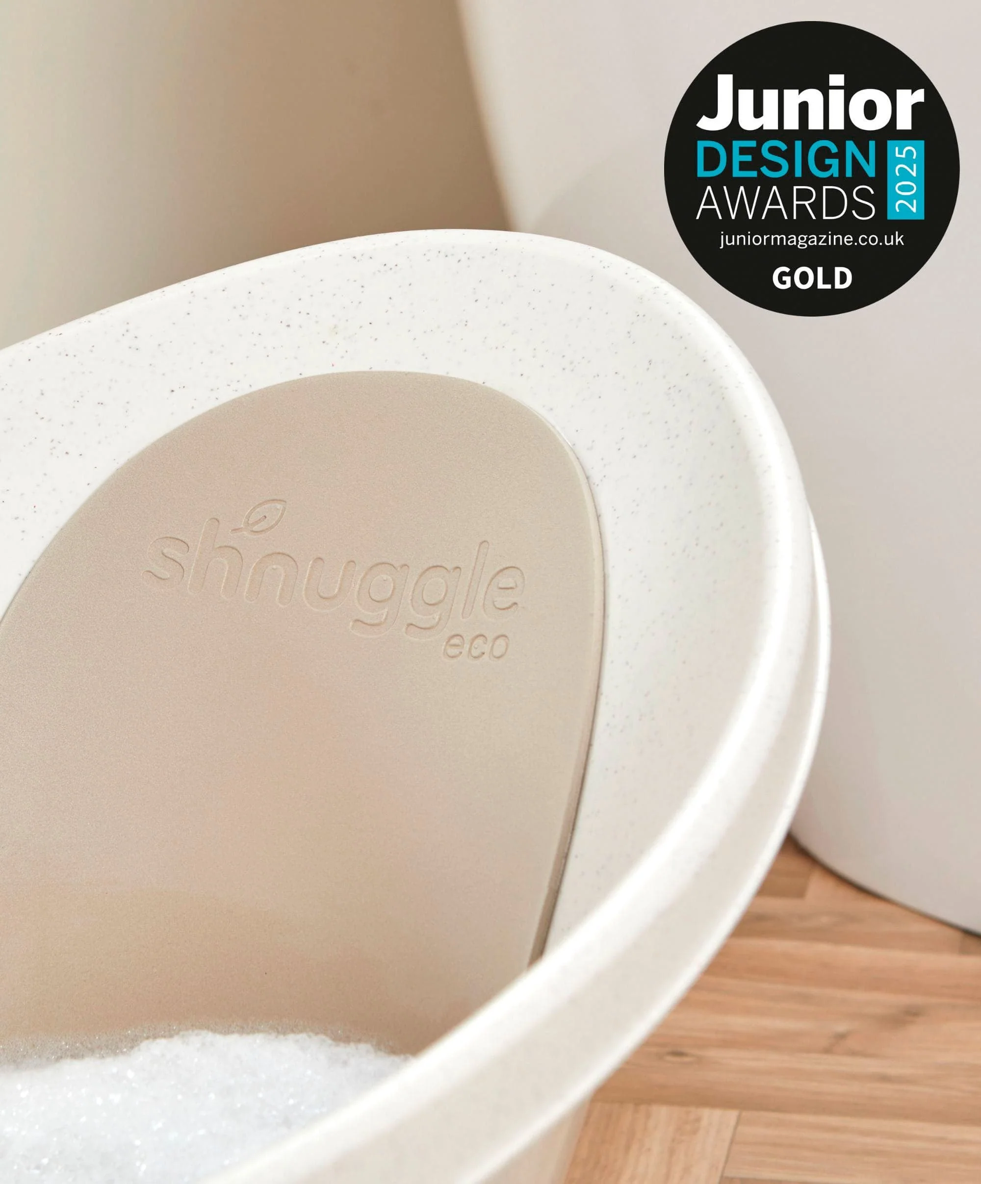 Shnuggle ECO Baby Bath - Cookies & Cream - Image 5