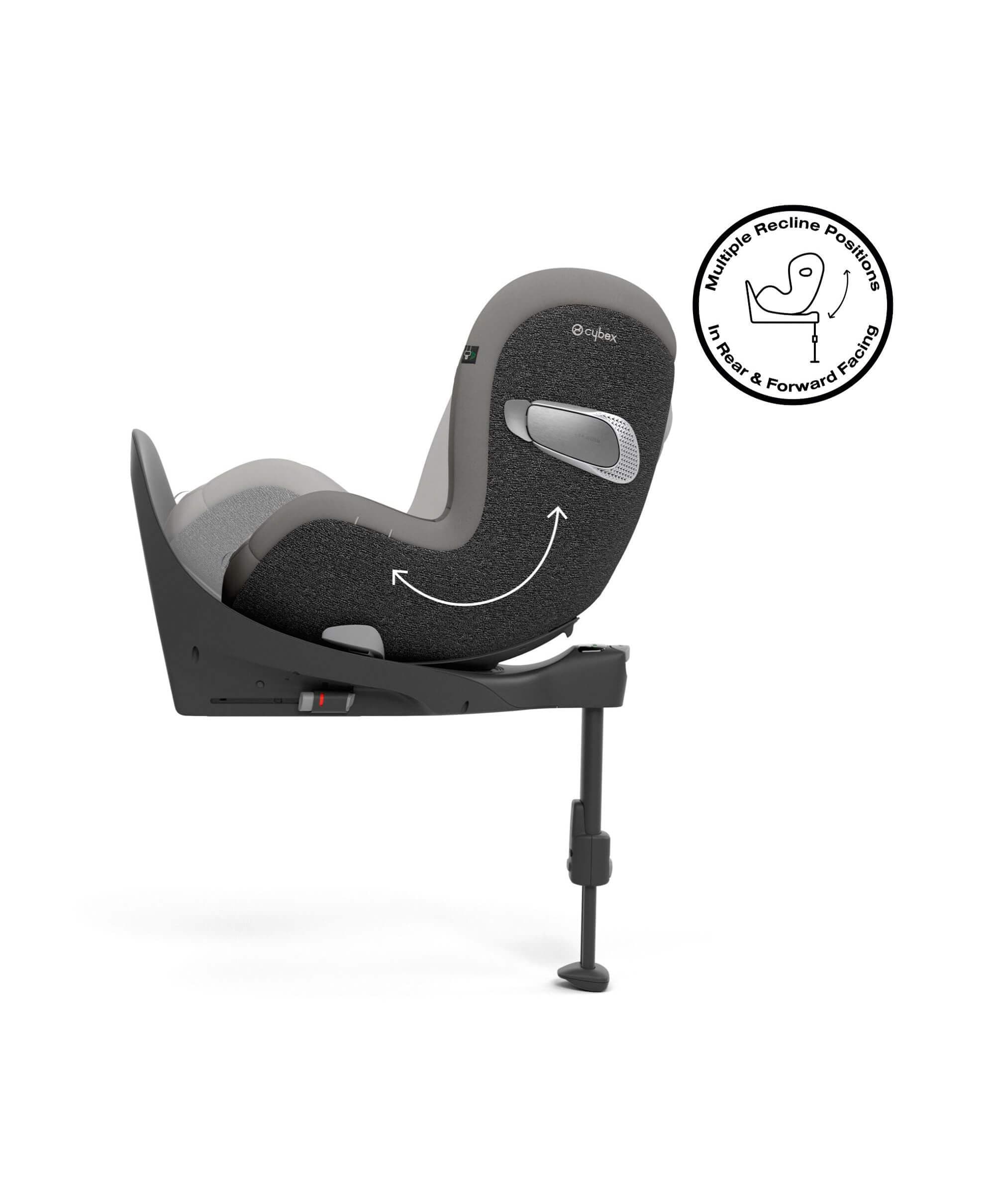 CYBEX Sirona T i-Size 360° Rotating Toddler Car Seat - Mirage Grey - Image 7
