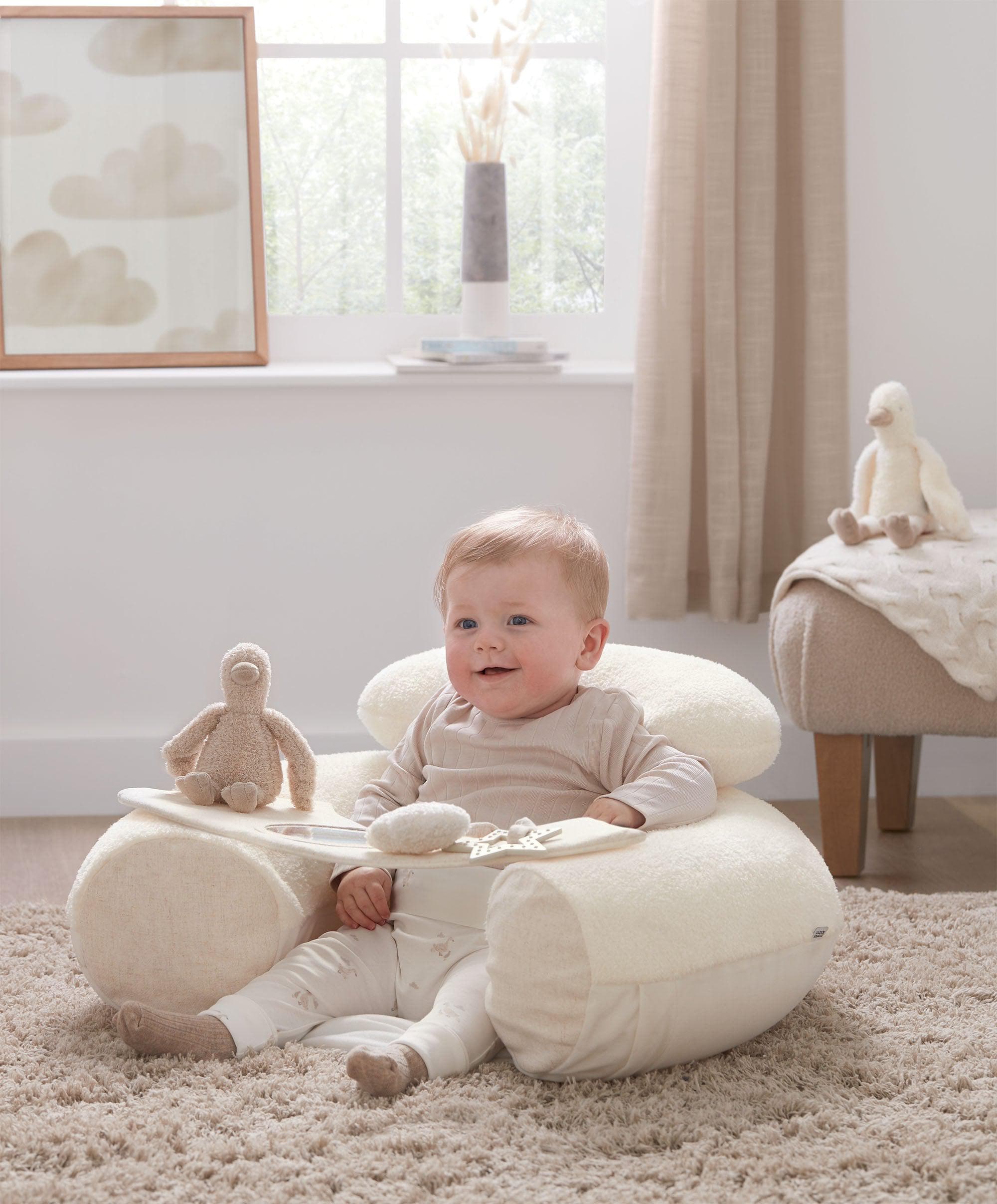 Sit & Play Baby Floor Seat - Welcome to the World Duckling - Image 3