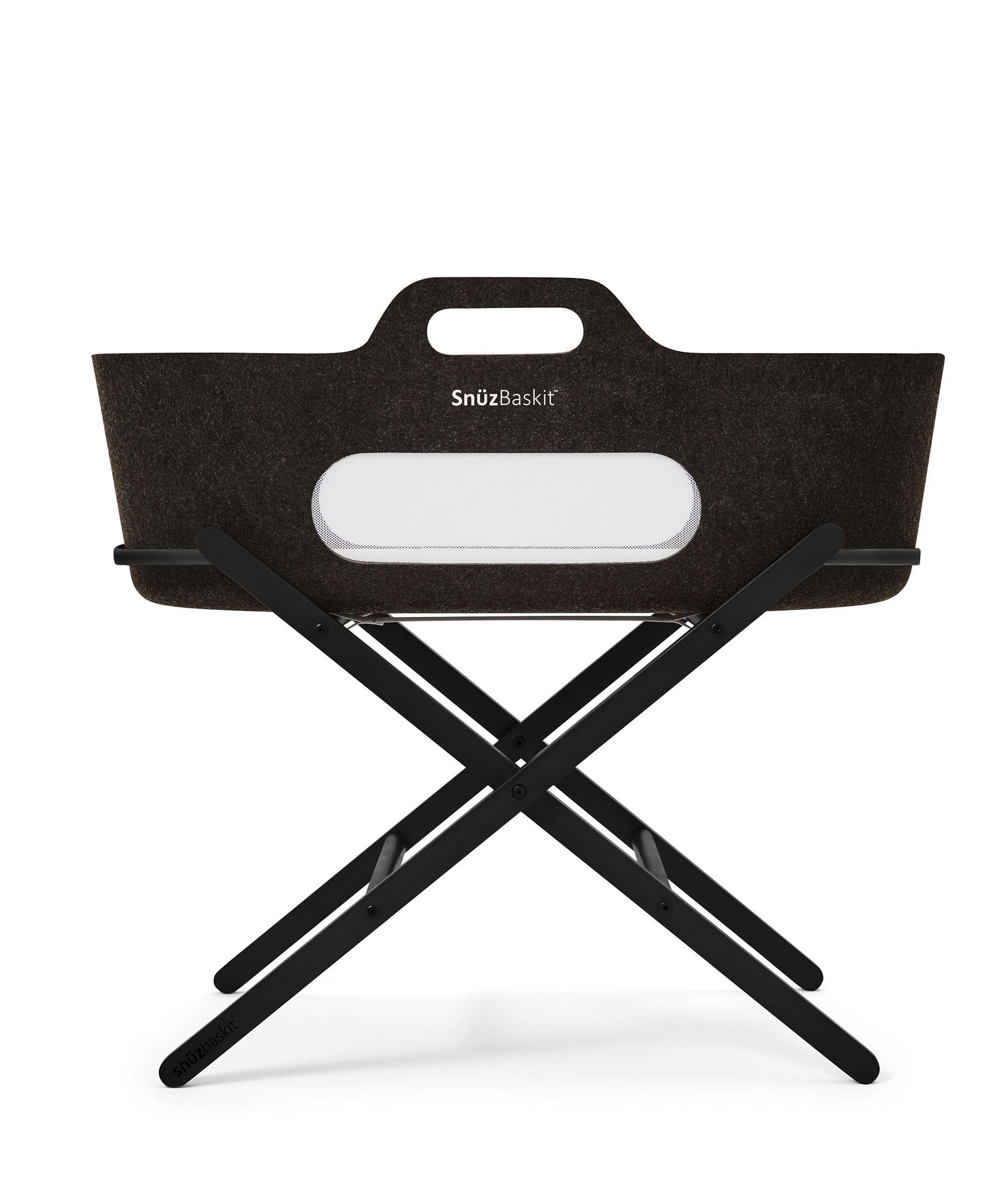 SnuzBaskit Moses Basket & Stand - Graphite - Image 5