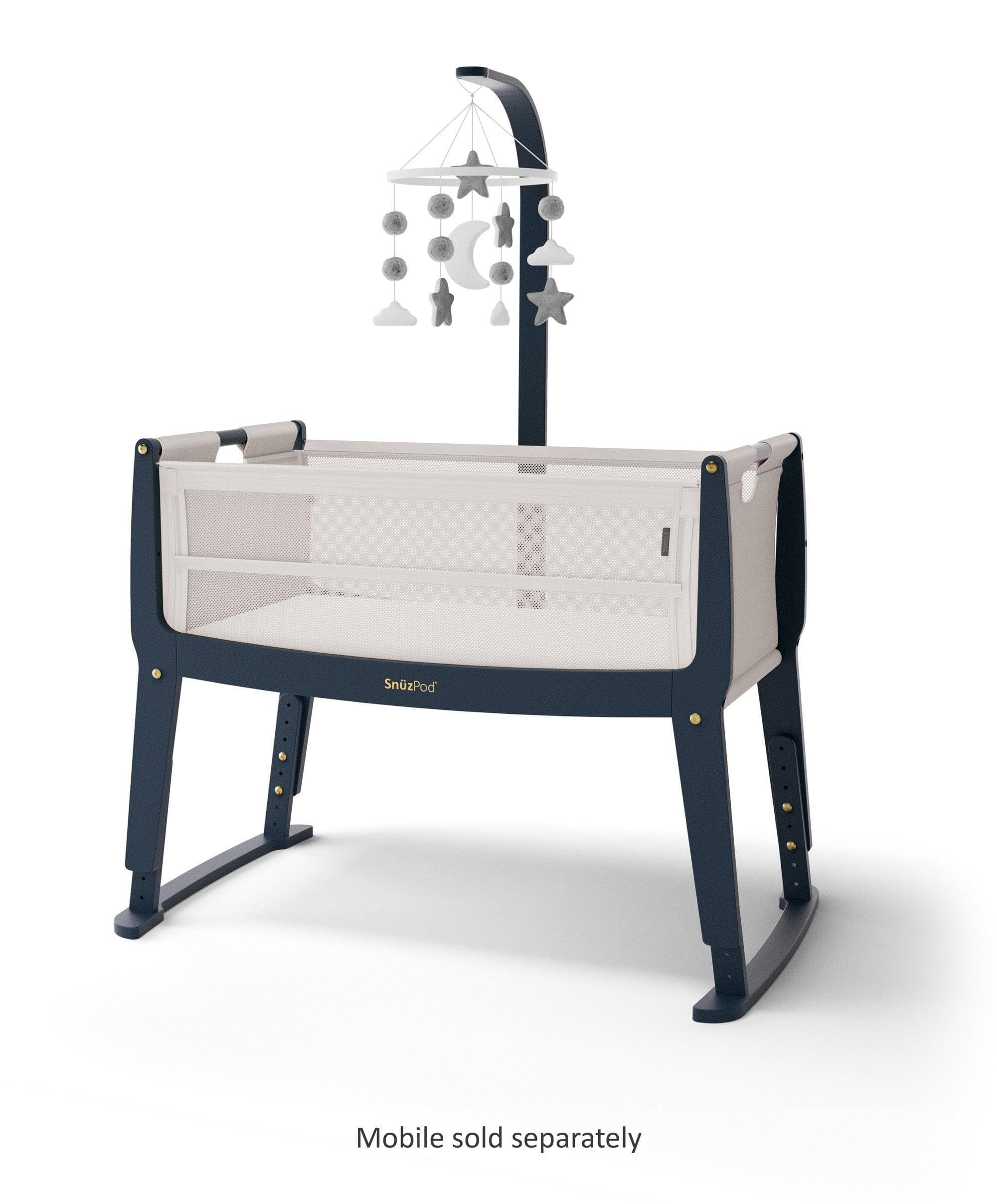 SnuzPod Studio Bedside Crib - London - Image 11