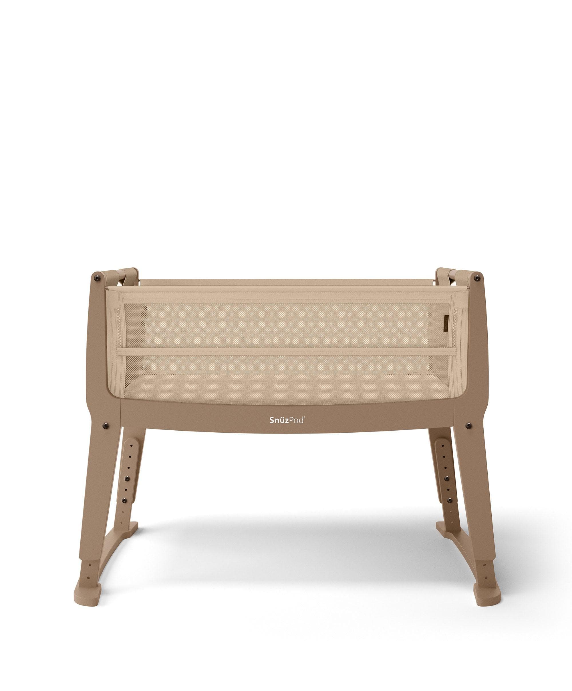 SnuzPod Studio Bedside Crib – Mocha - Image 4