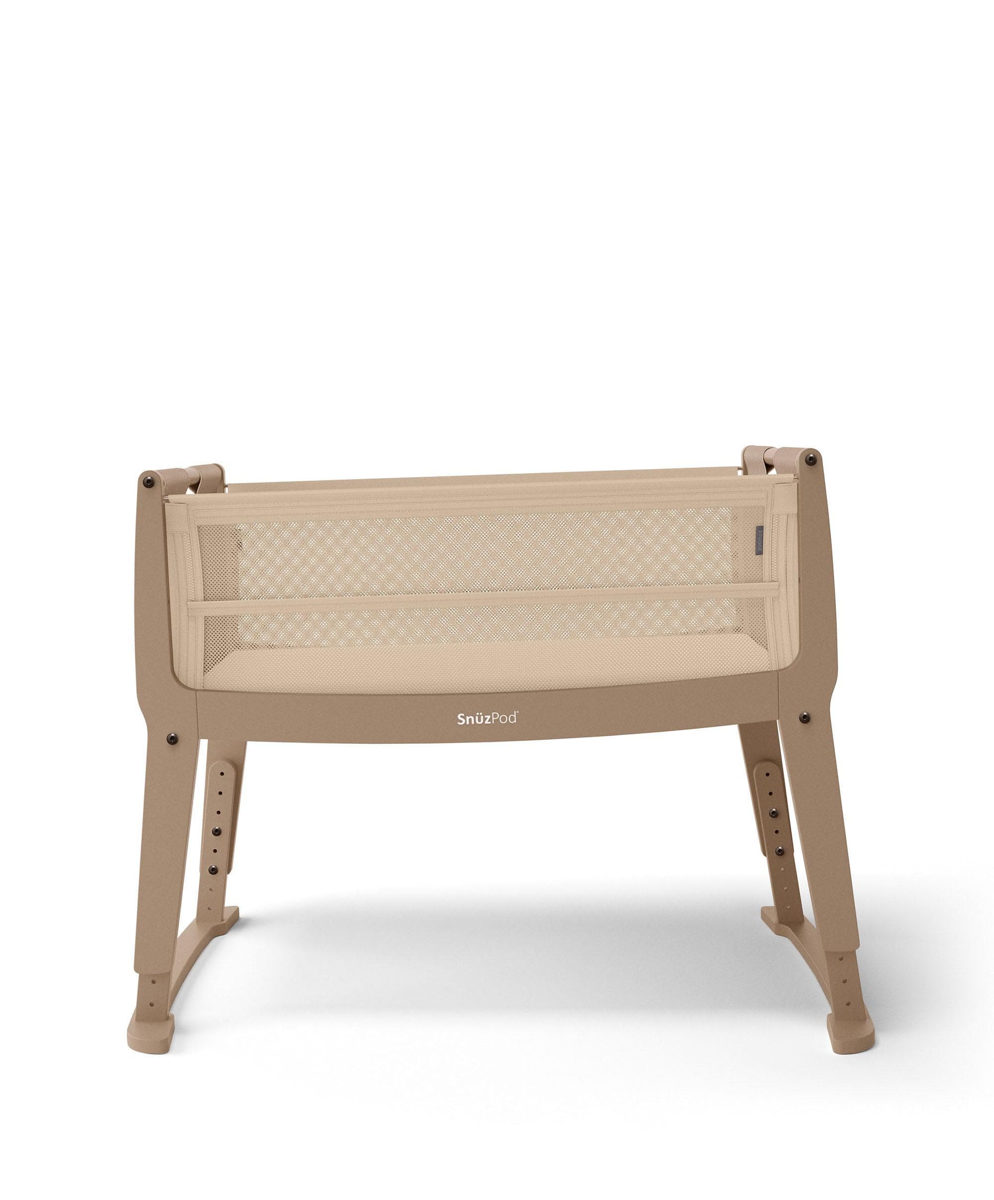SnuzPod Studio Bedside Crib – Mocha - Image 5