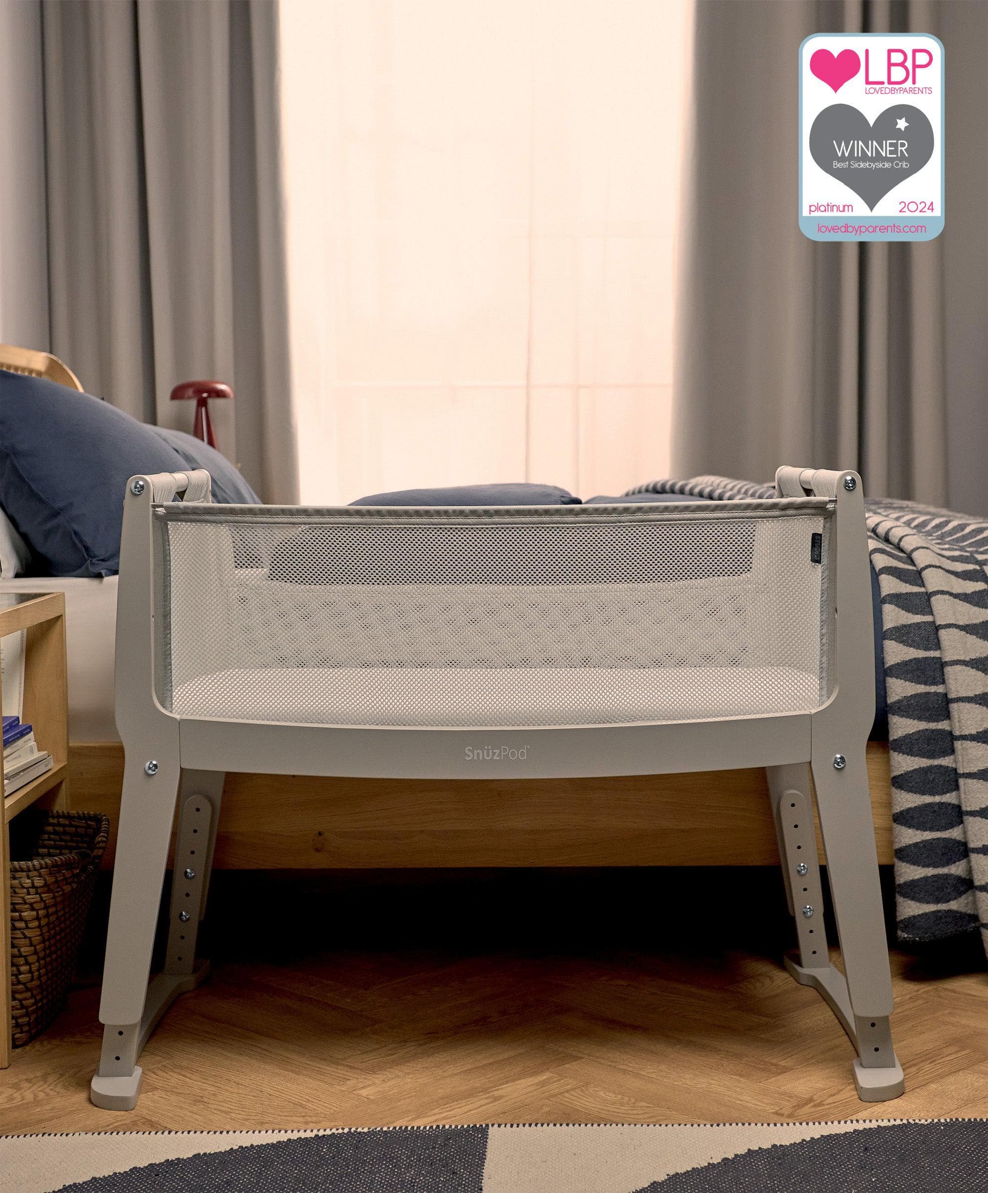 SnuzPod Studio Bedside Crib - Oslo - Image 2