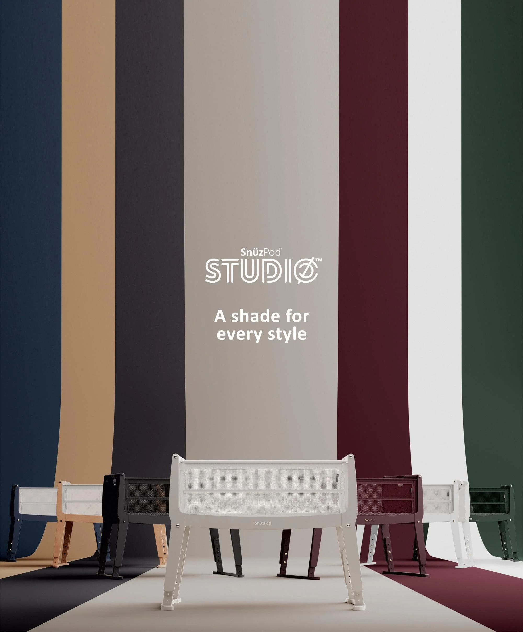 SnuzPod Studio Bedside Crib - Rome - Image 9