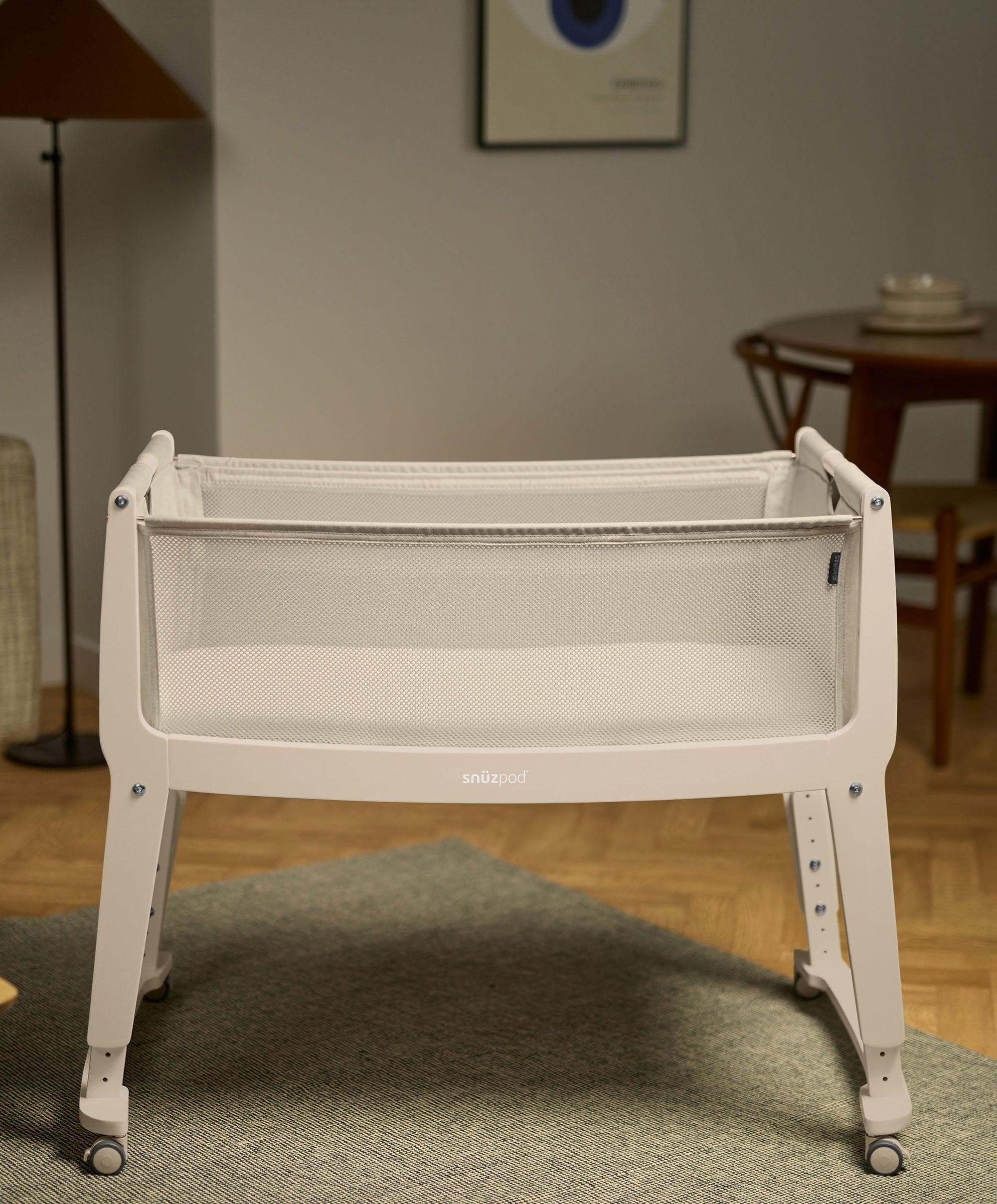 SnuzPod Studio Bedside Crib - Cashmere - Image 2