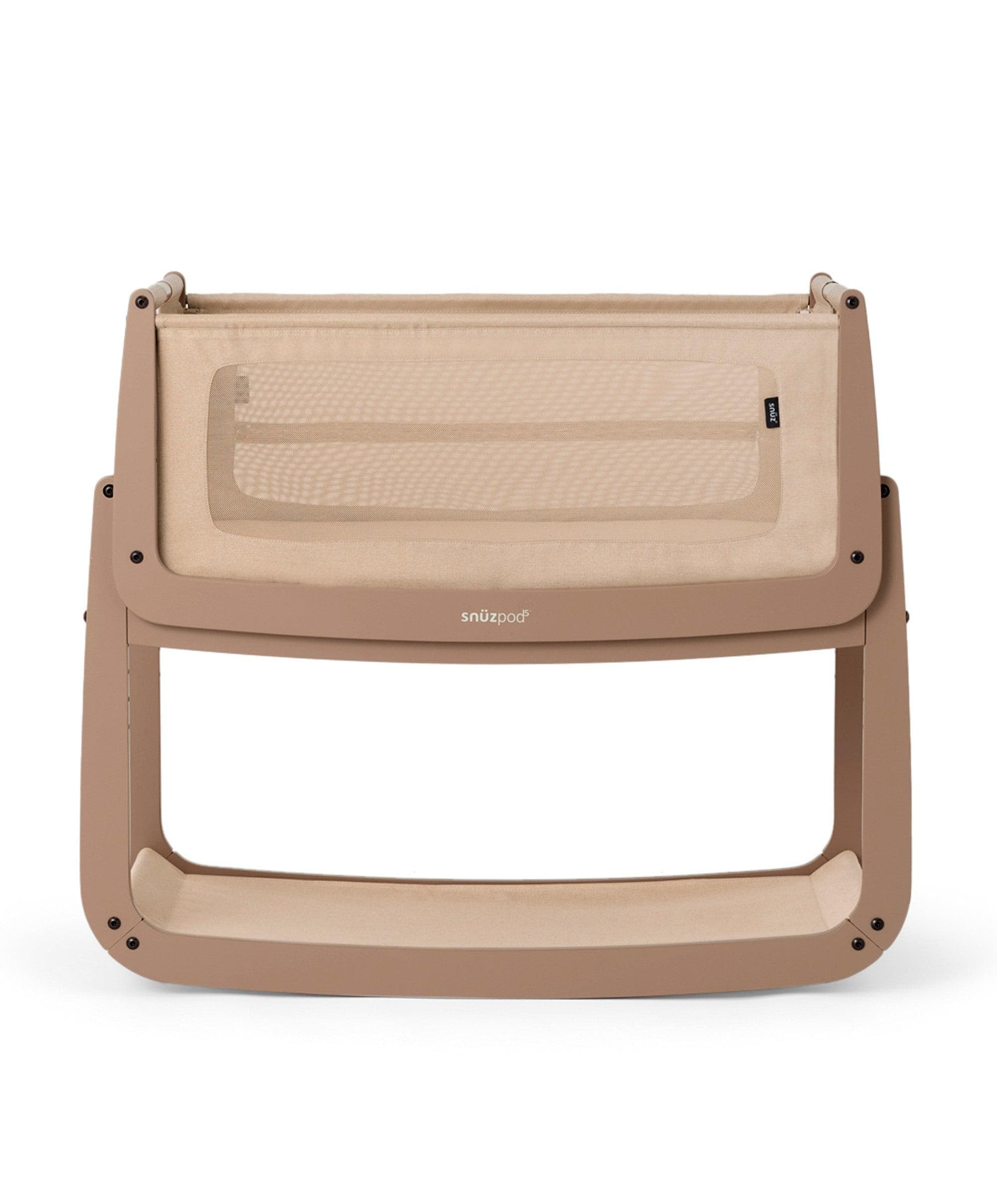 SnuzPod 5 Bedside Crib - Mocha - Image 8