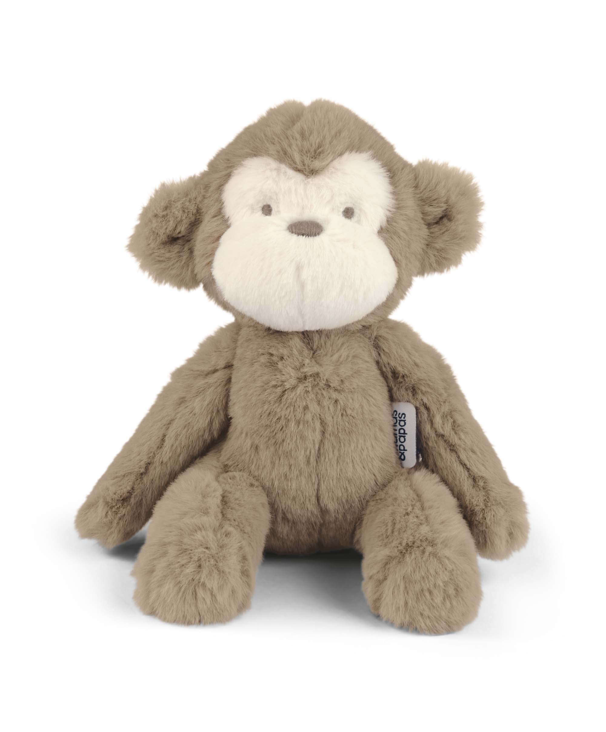 Soft Toy - Small Beanie Monty Monkey - Image 2