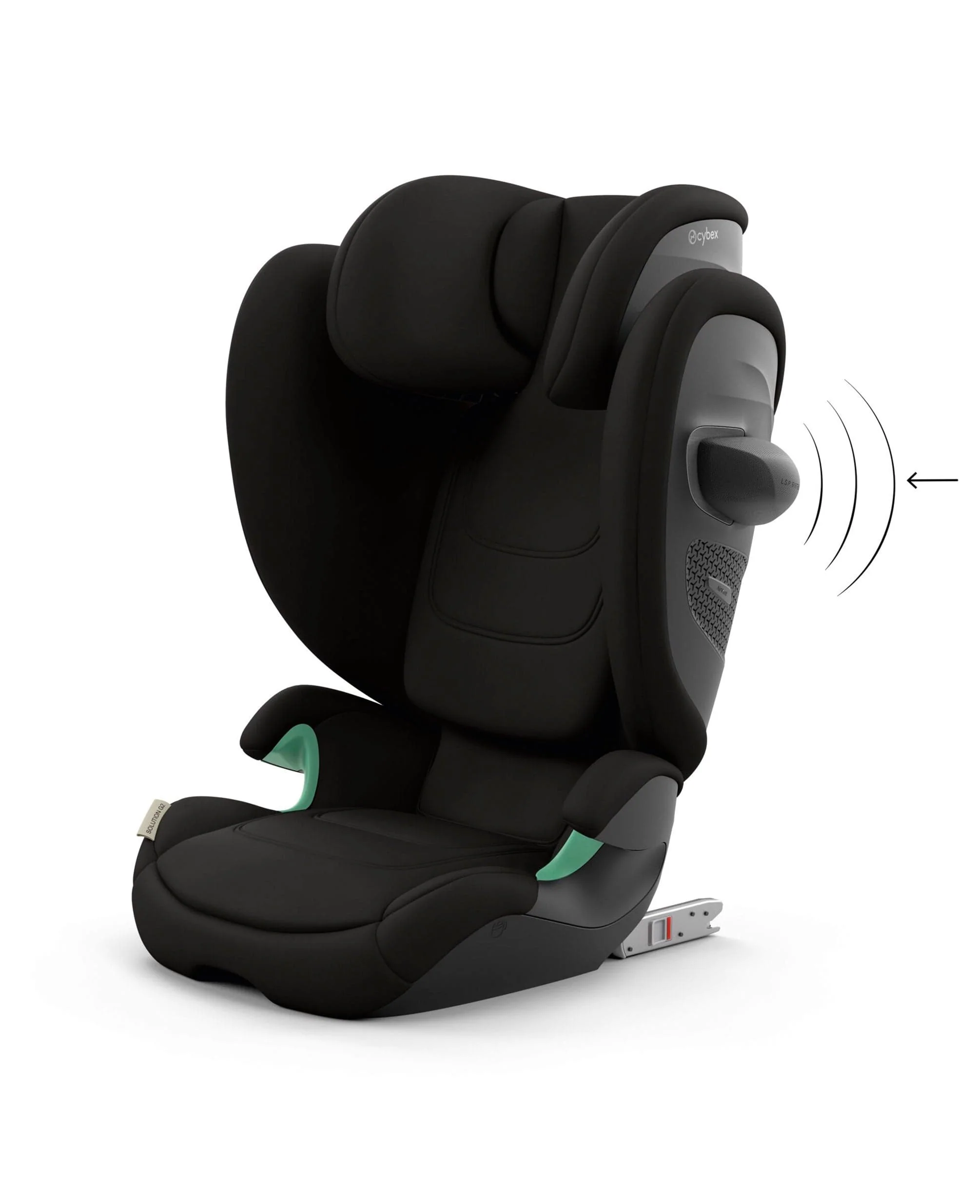 Cybex Solution G2 i-Size High-back Booster Car Seat - Magic Black - Image 3