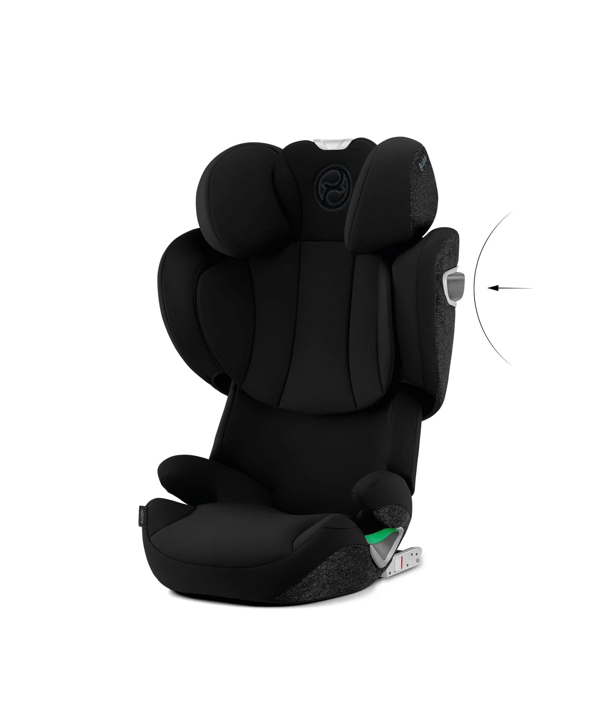 Cybex Solution T i-Fix High-back Booster Car Seat in Moon Black - Image 4
