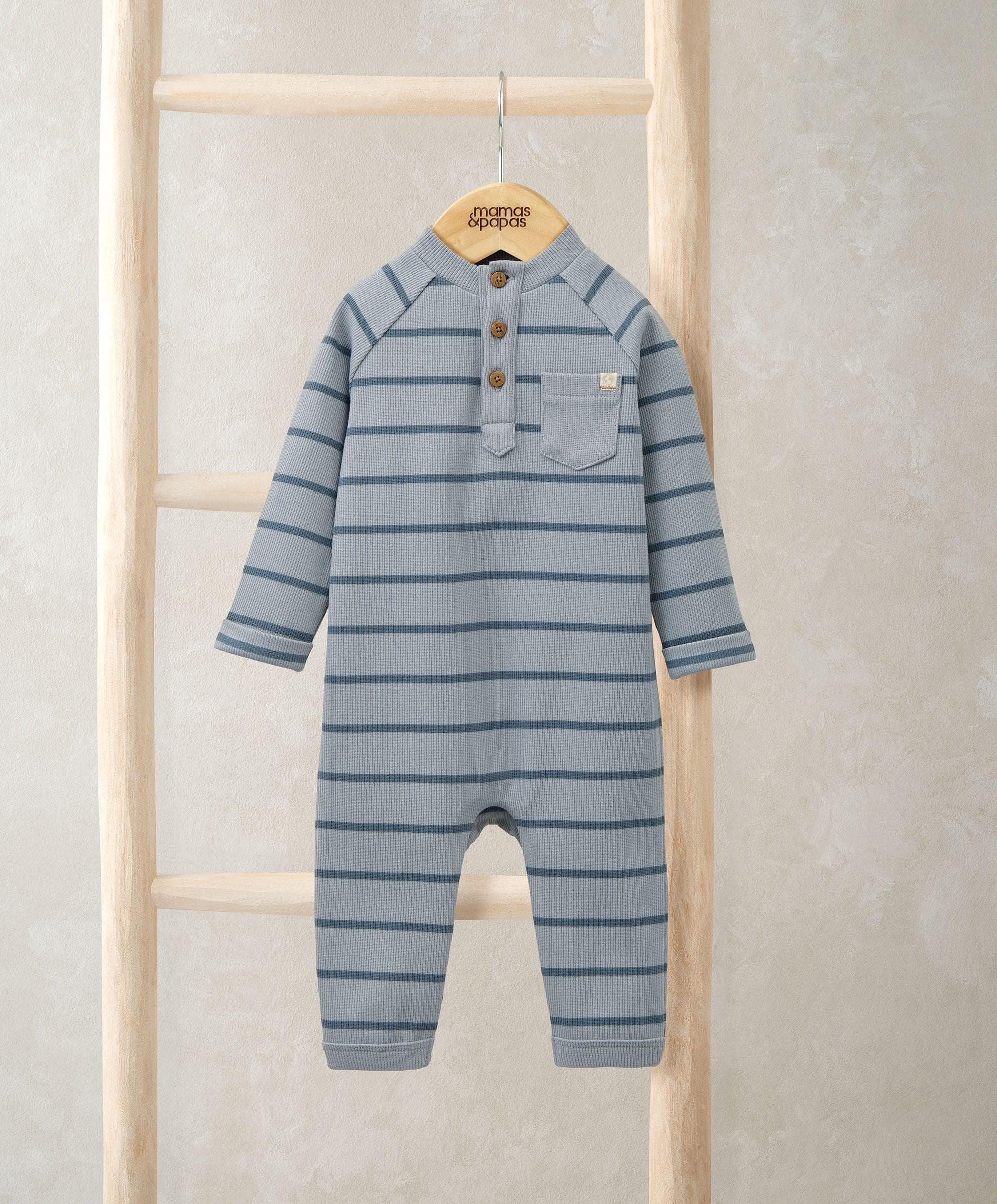 Striped Romper β Blue