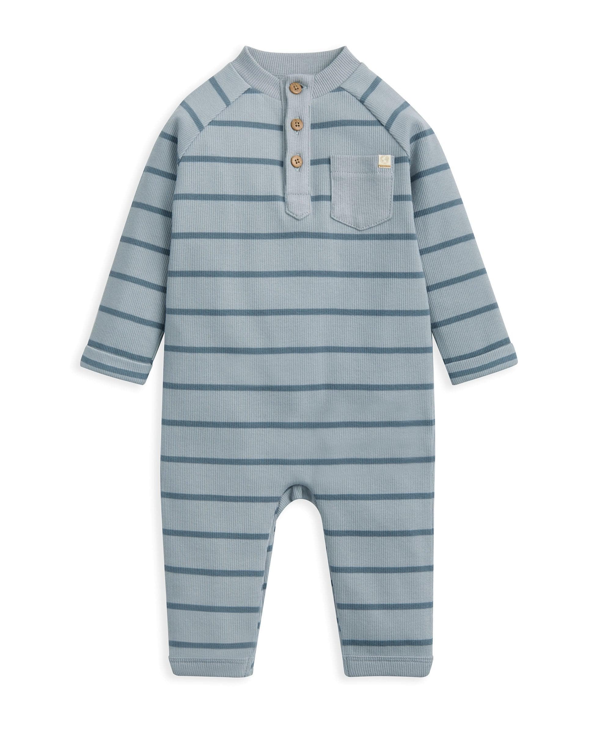 Striped Romper β Blue - Image 5