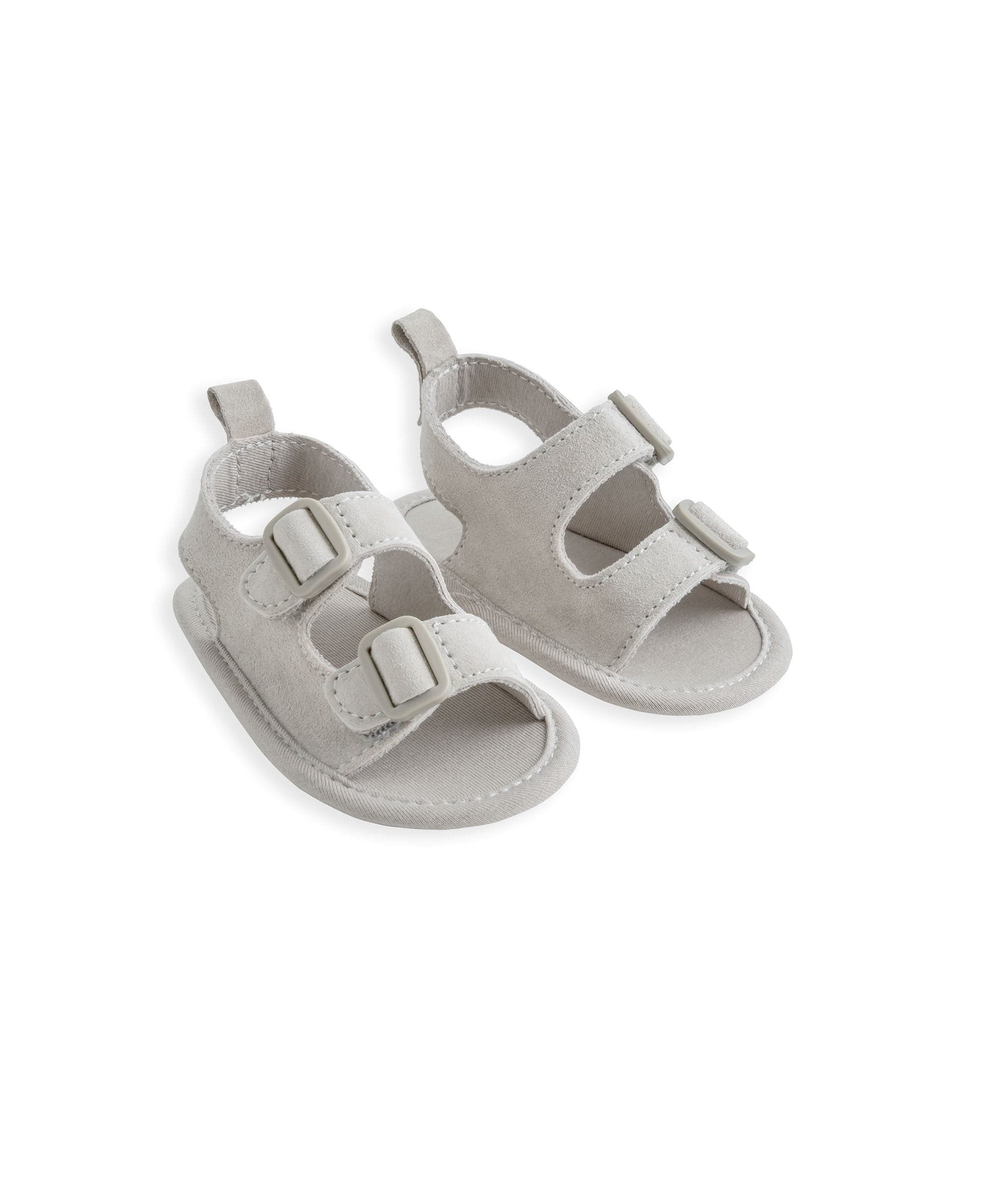Stone Suede Sandals - Image 2