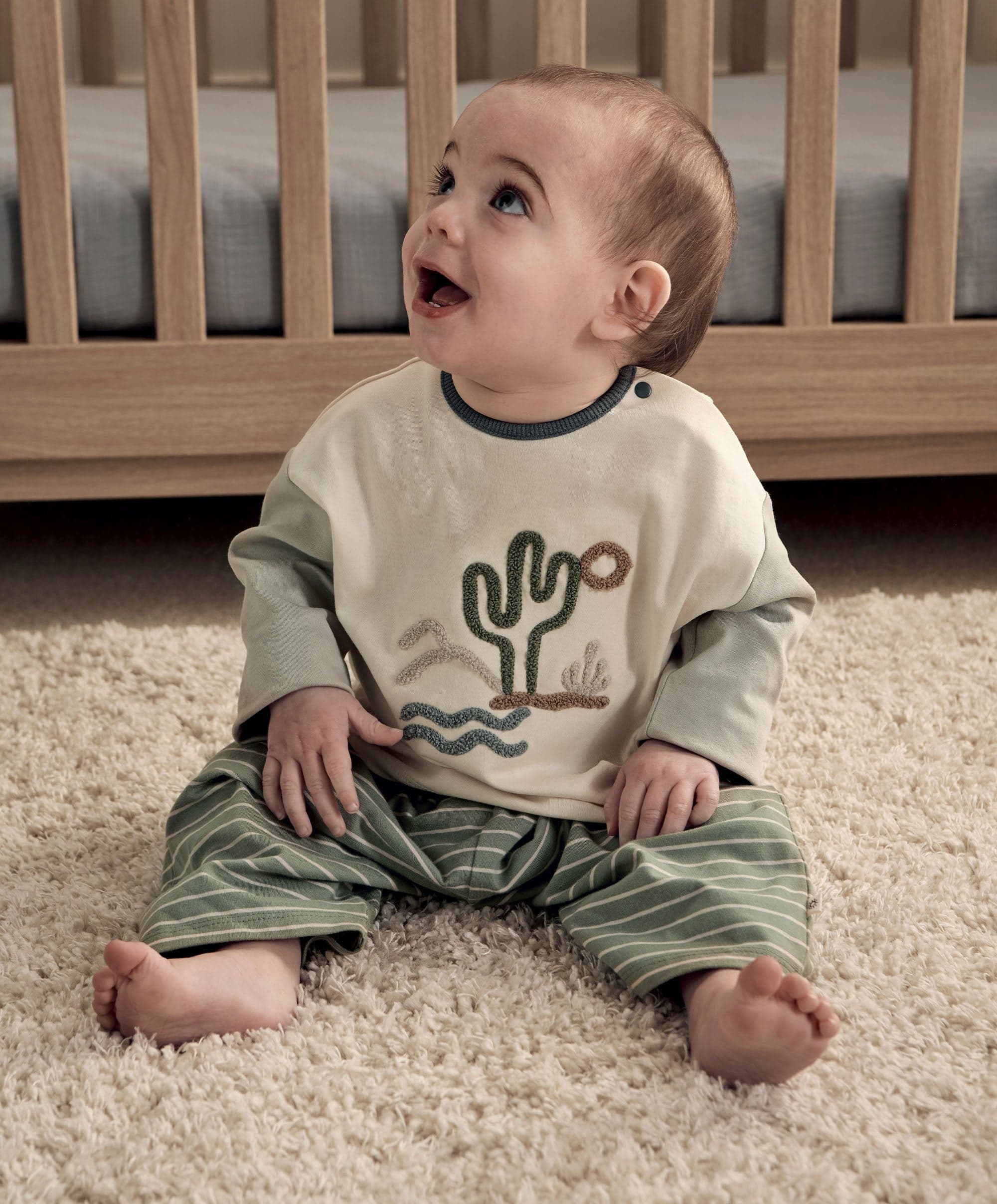 Cactus T-Shirt & Striped Trouser - Image 4