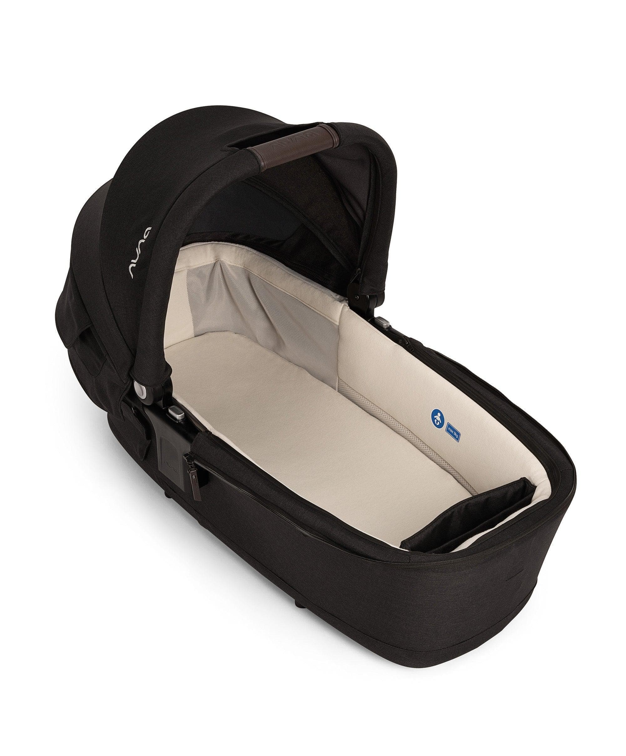 Nuna TRIV Next Pushchair with Arra Flex Car Seat & Base – Caviar - Image 14