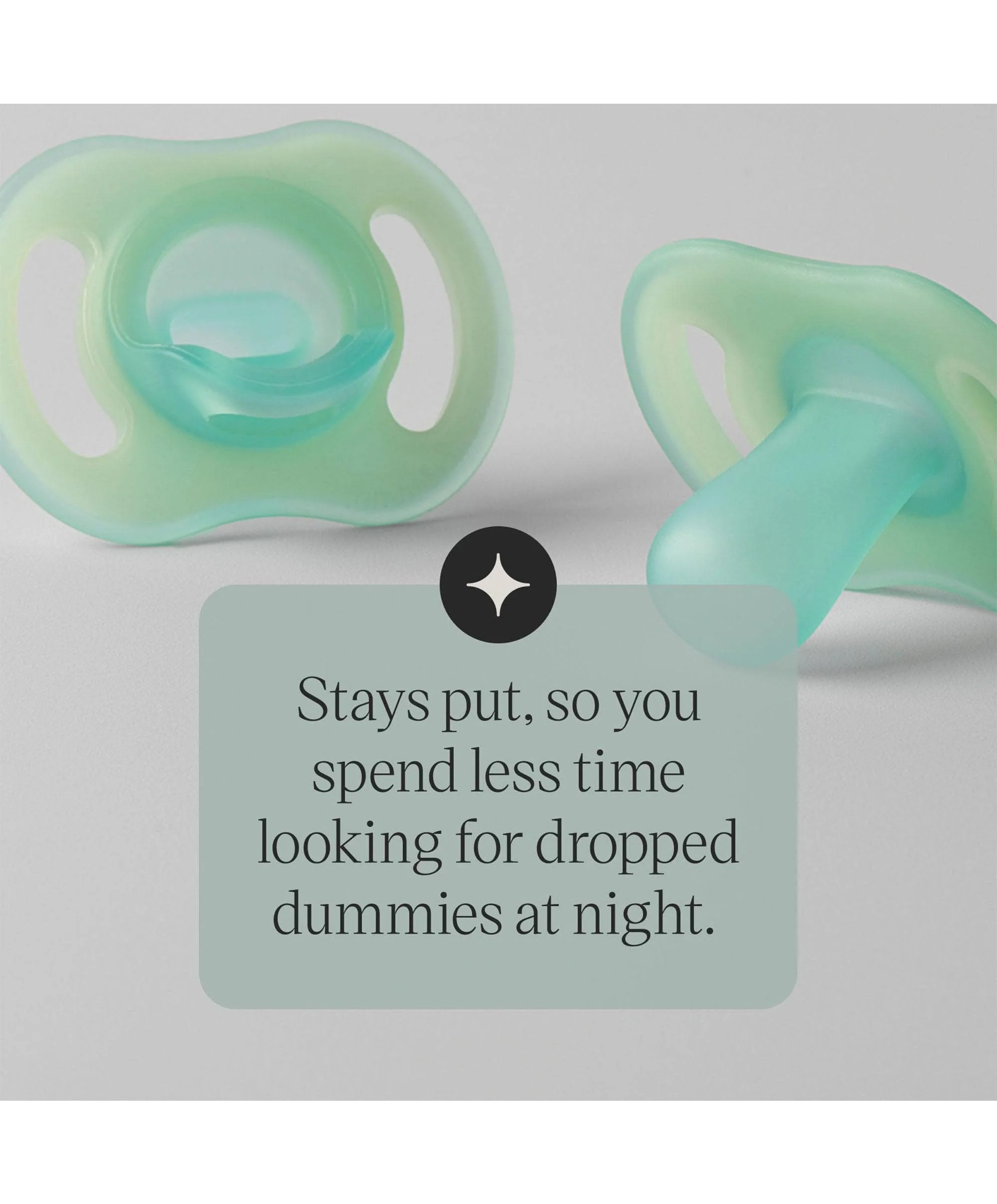 Tommee Tippee Ultra-light StayPut Night Glow Dummy 6-18m (2 Pack) - Image 7