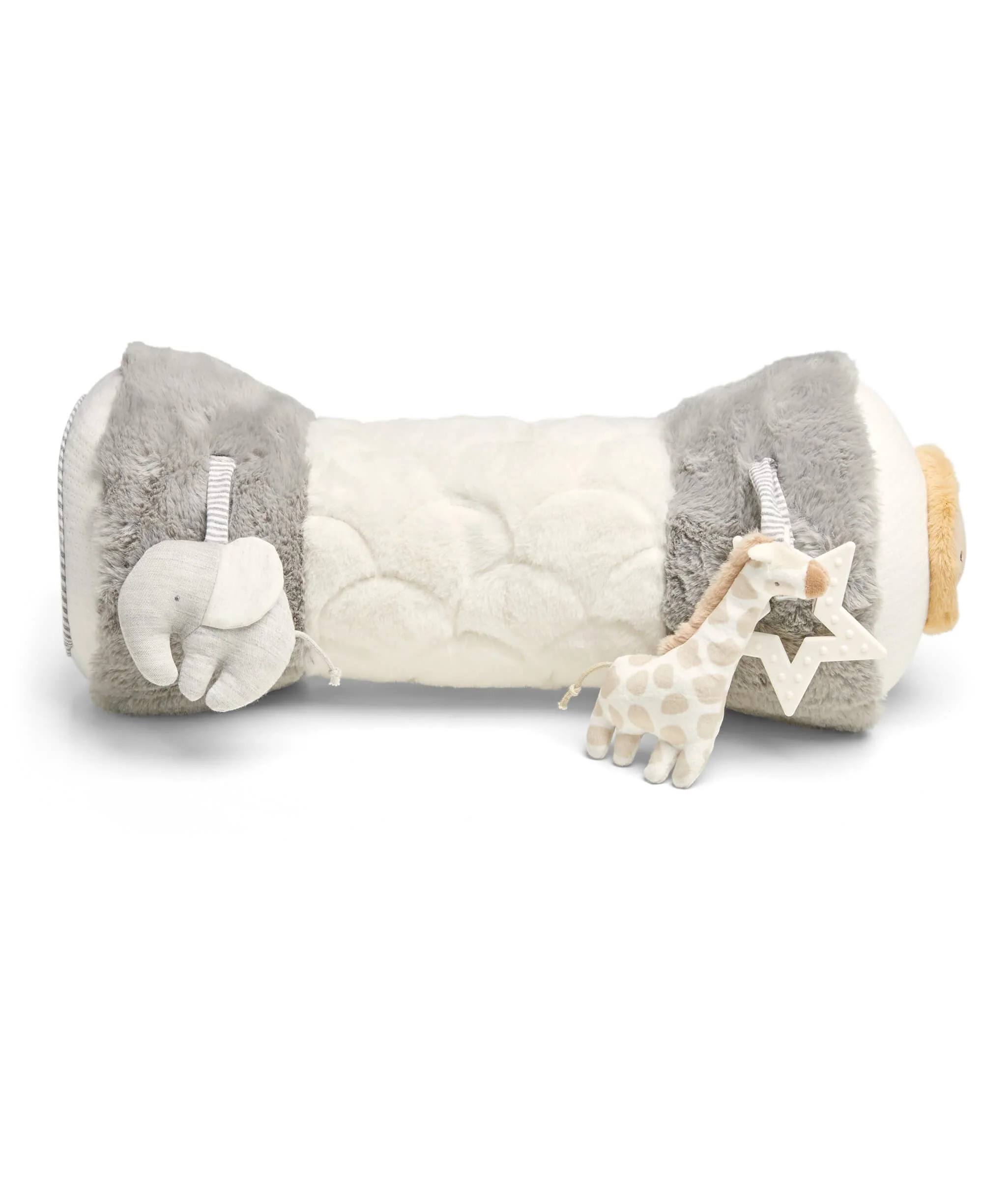 Tummy Time Roll - Welcome to the World Elephant Grey - Image 3