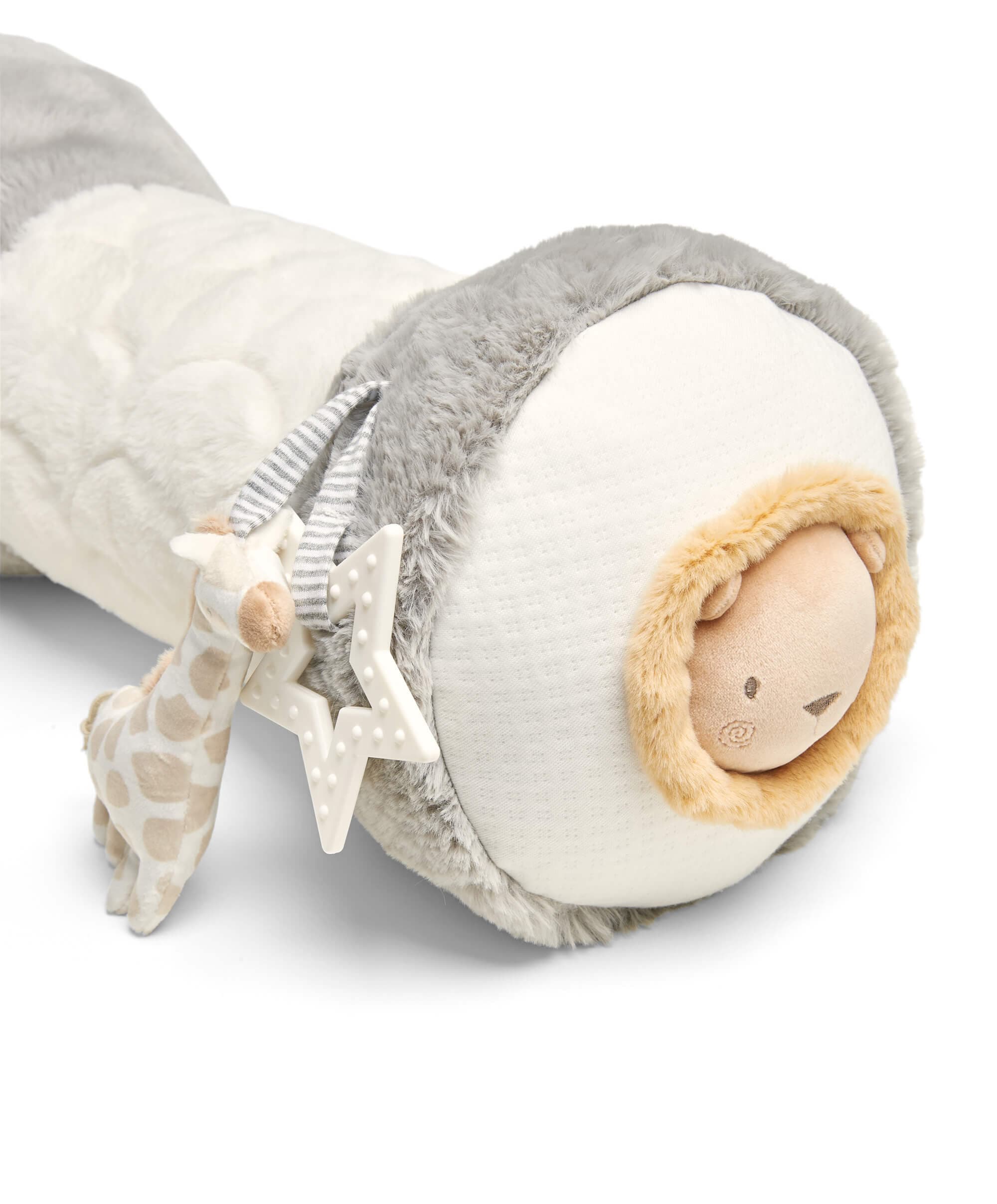 Tummy Time Roll - Welcome to the World Elephant Grey - Image 4