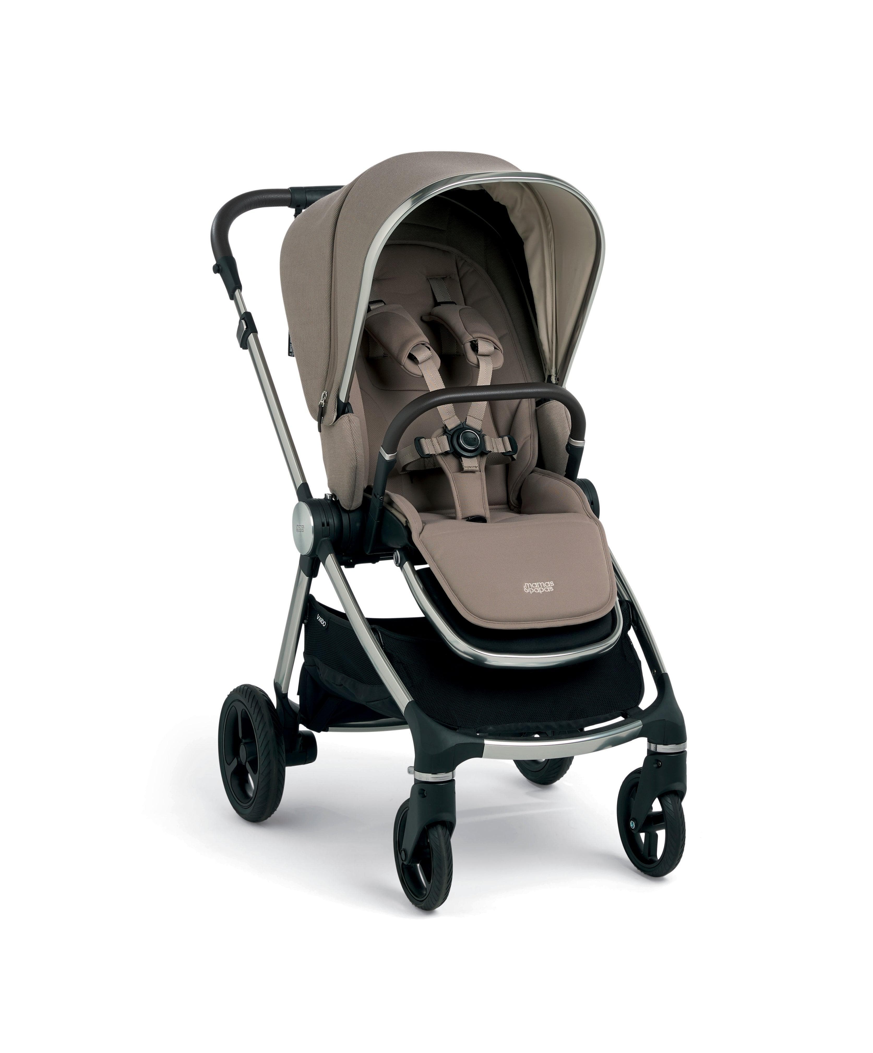Vardo Pushchair Bundle with Cybex Cloud T+ Car Seat (9 Pieces) - Heritage - Image 2