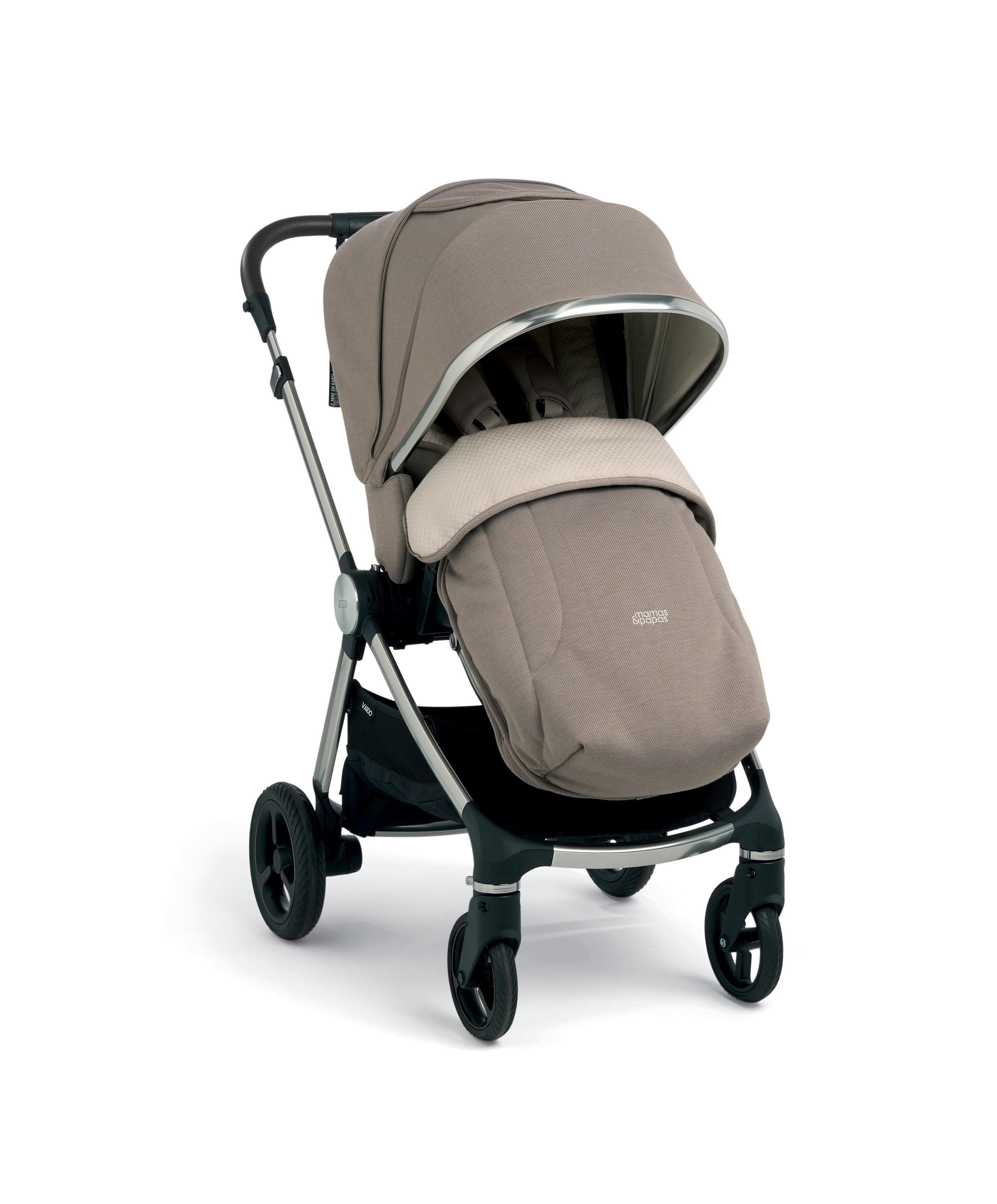 Vardo Pushchair Bundle with Cybex Cloud T+ Car Seat (9 Pieces) - Heritage - Image 4