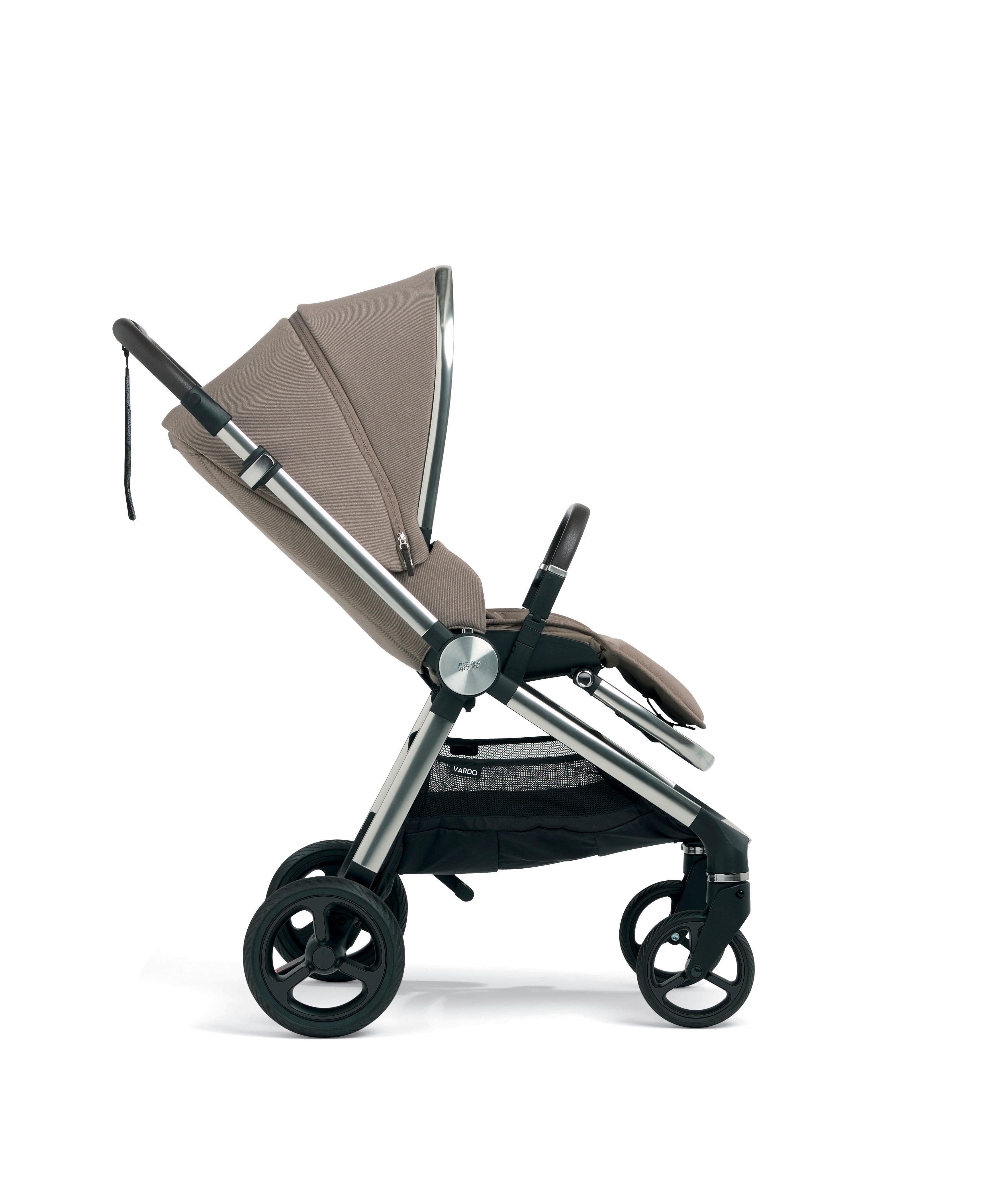 Vardo Pushchair Bundle with Cybex Cloud T+ Car Seat (9 Pieces) - Heritage - Image 5
