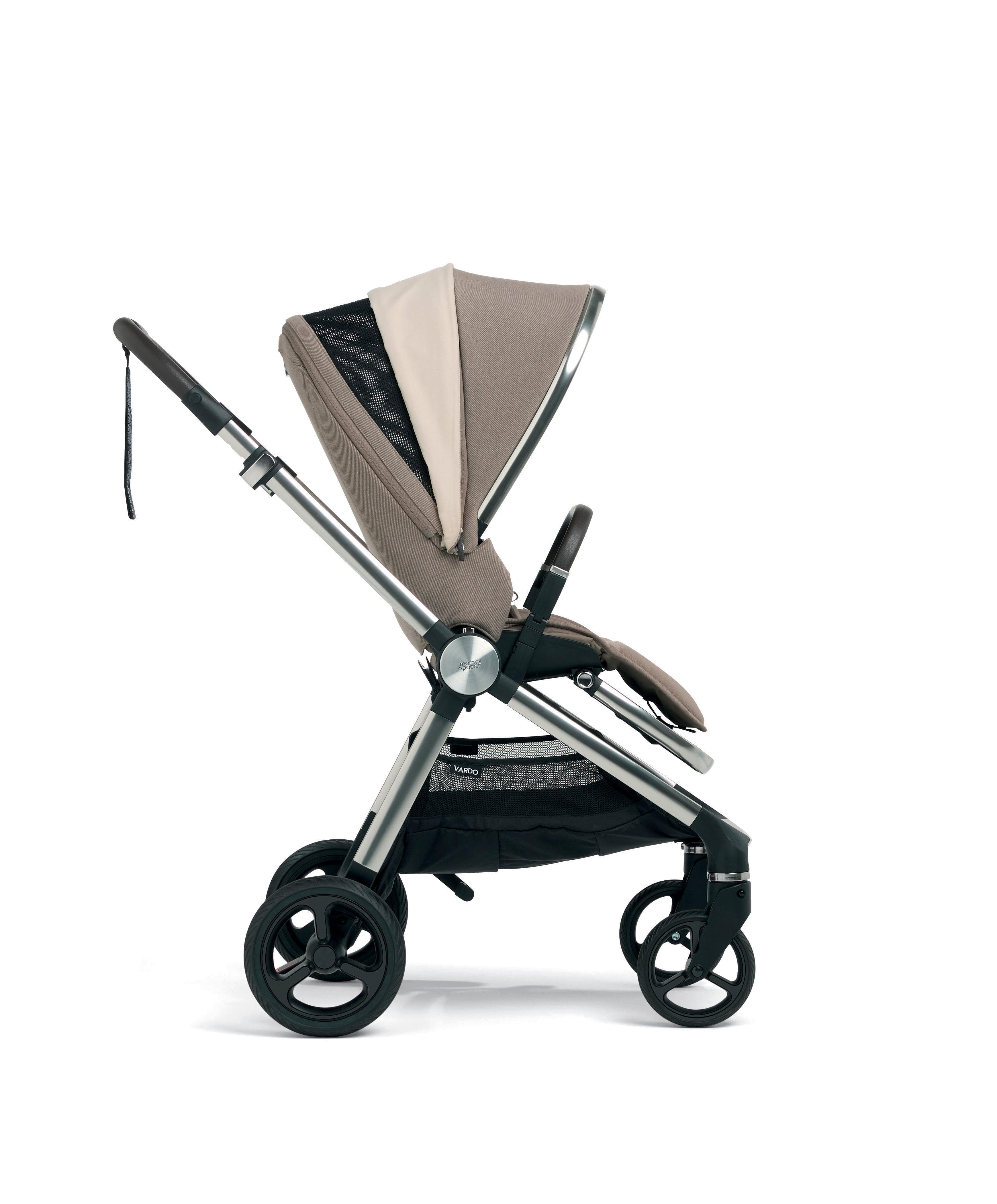 Vardo Pushchair Bundle with Cybex Cloud T+ Car Seat (9 Pieces) - Heritage - Image 6