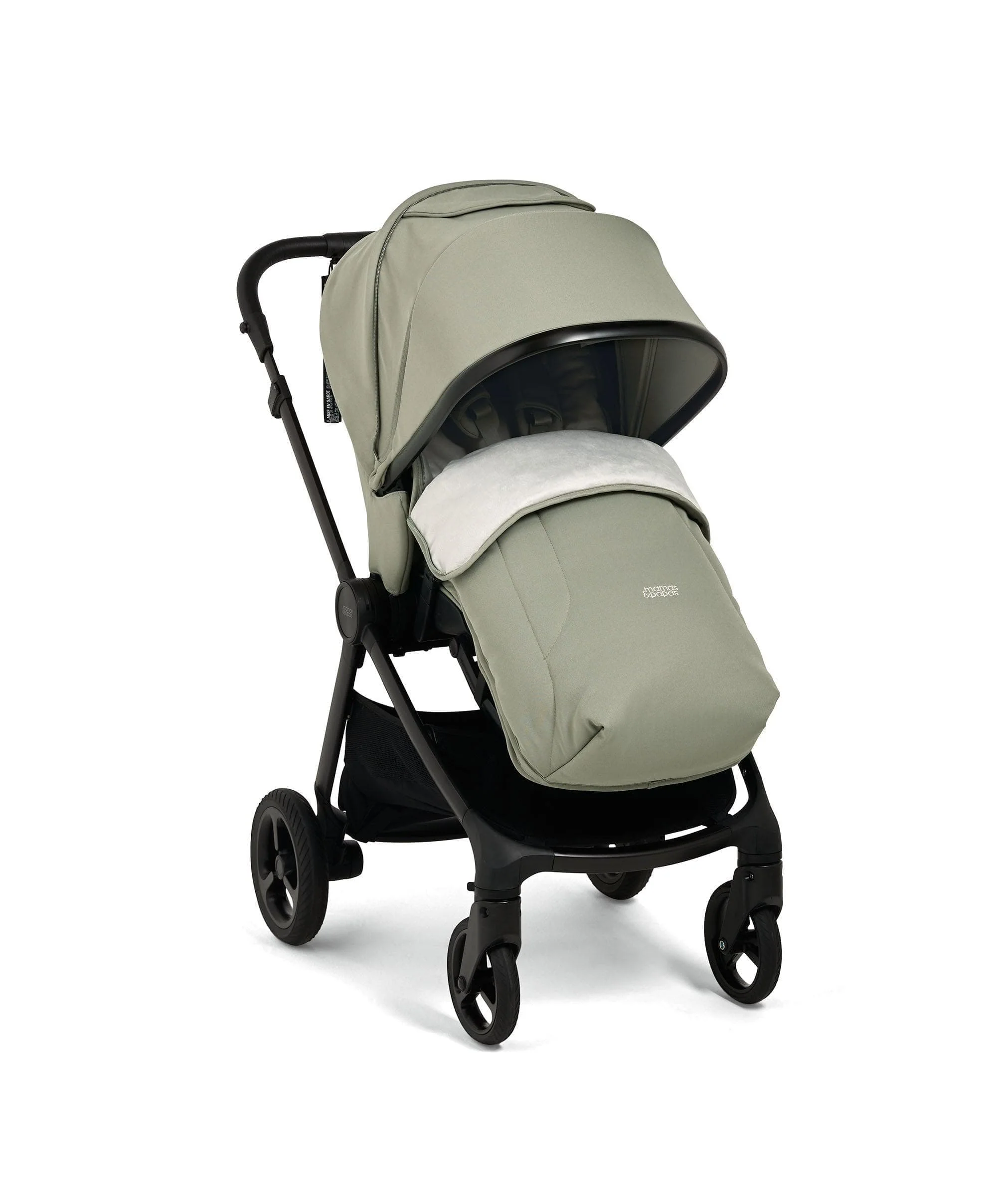 Vardo Pushchair Bundle with Cybex Cloud T Car Seat (8 Pieces) - Sage - Image 6