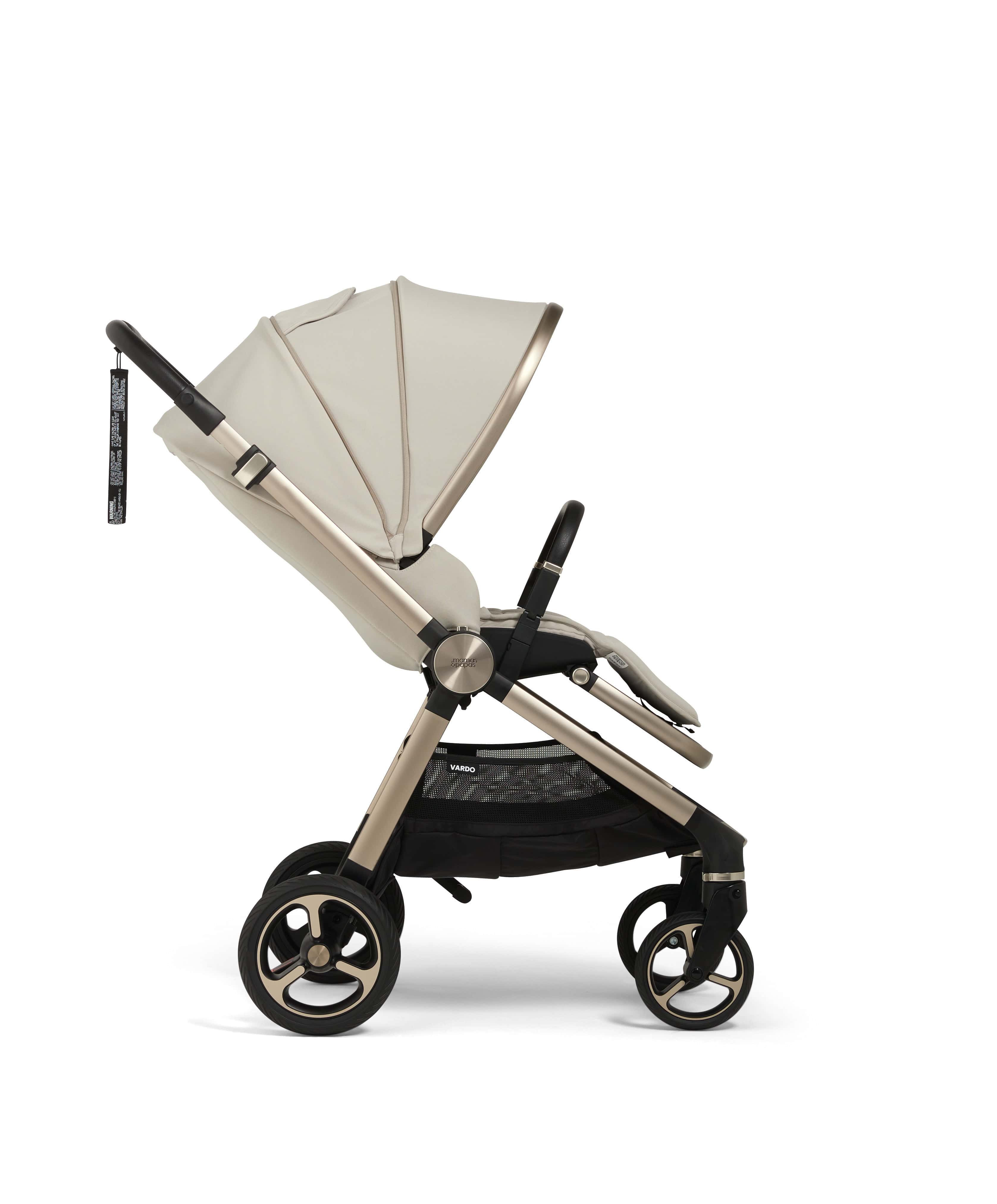 Vardo Pushchair Baby to Toddler Travel Bundle with Maxi-Cosi Pebble 360 Pro2 & Pearl 360 Pro (10 Pieces) - Shell - Image 5