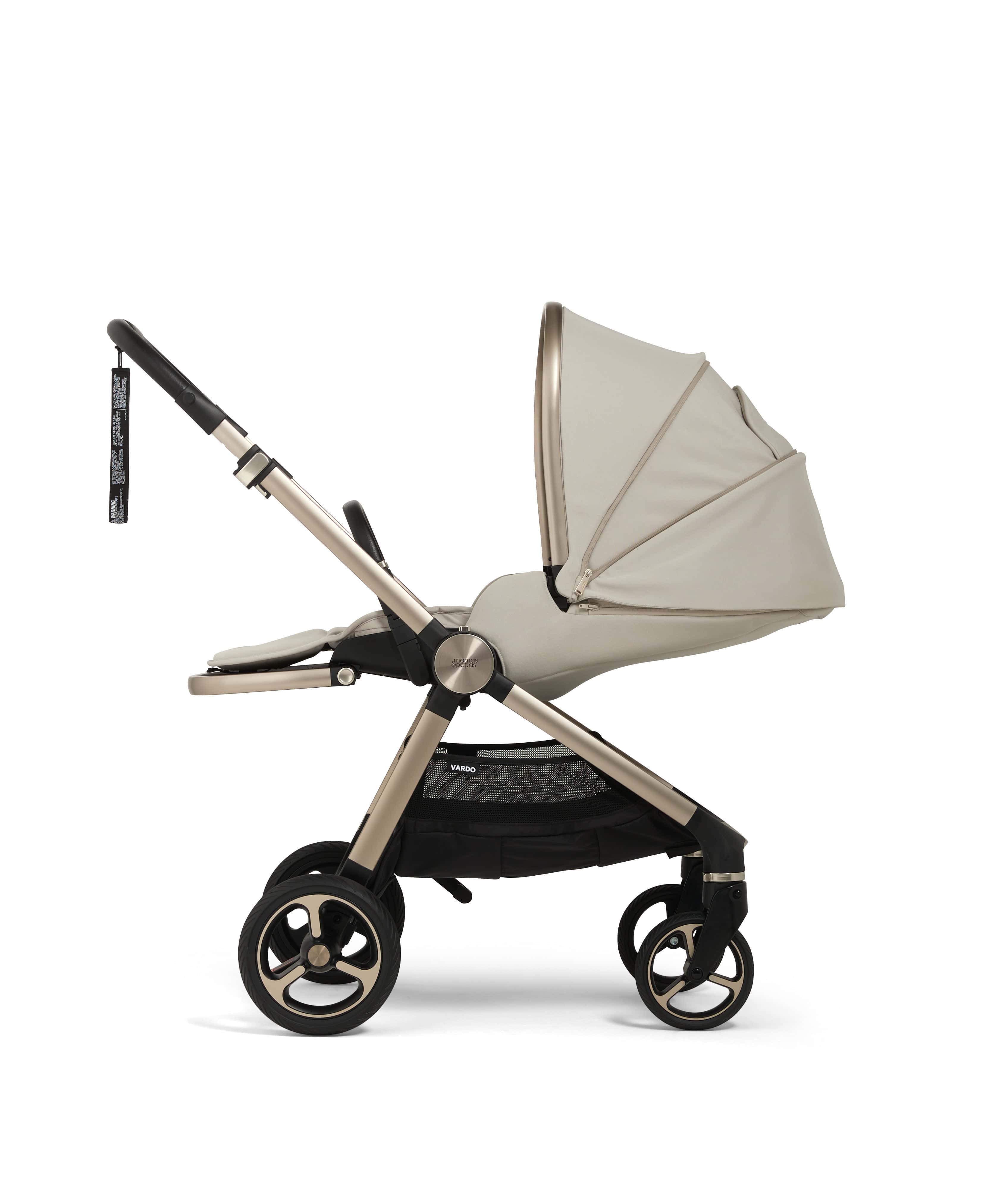 Vardo Pushchair Baby to Toddler Travel Bundle with Maxi-Cosi Pebble 360 Pro2 & Pearl 360 Pro (10 Pieces) - Shell - Image 8