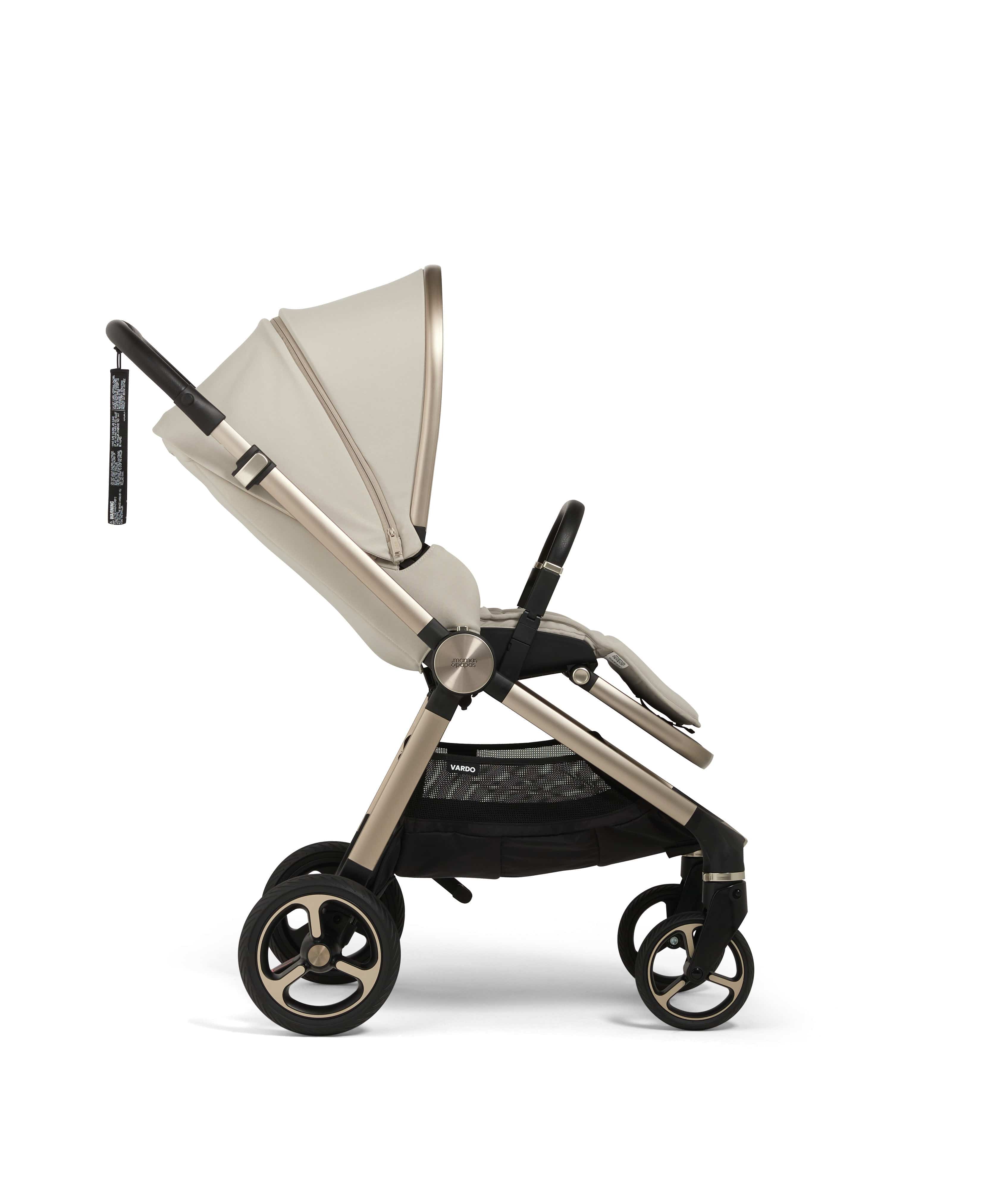 Vardo Pushchair Ultimate Newborn Bundle with Cybex Cloud T (14 Pieces) - Shell - Image 12
