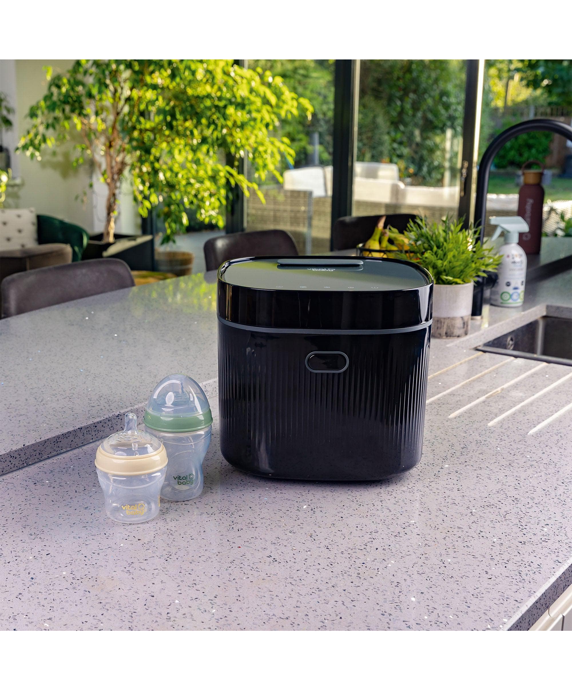 Vital Baby Nurture Advanced Pro UV Steriliser & Dryer, 3rd gen - Onyx Black - Image 2