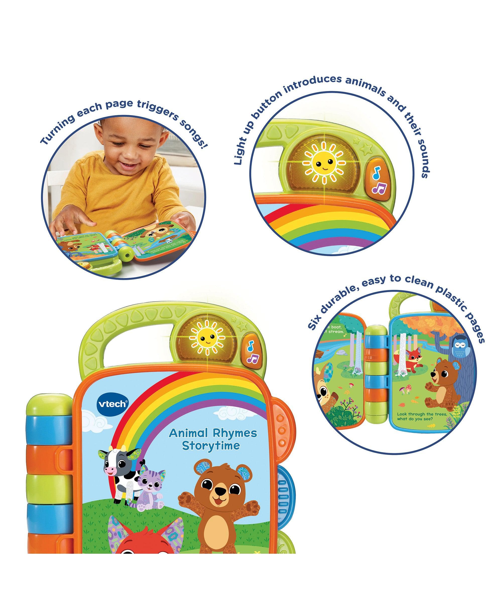 VTech Animal Rhymes Storytime Interactive Book - Image 7