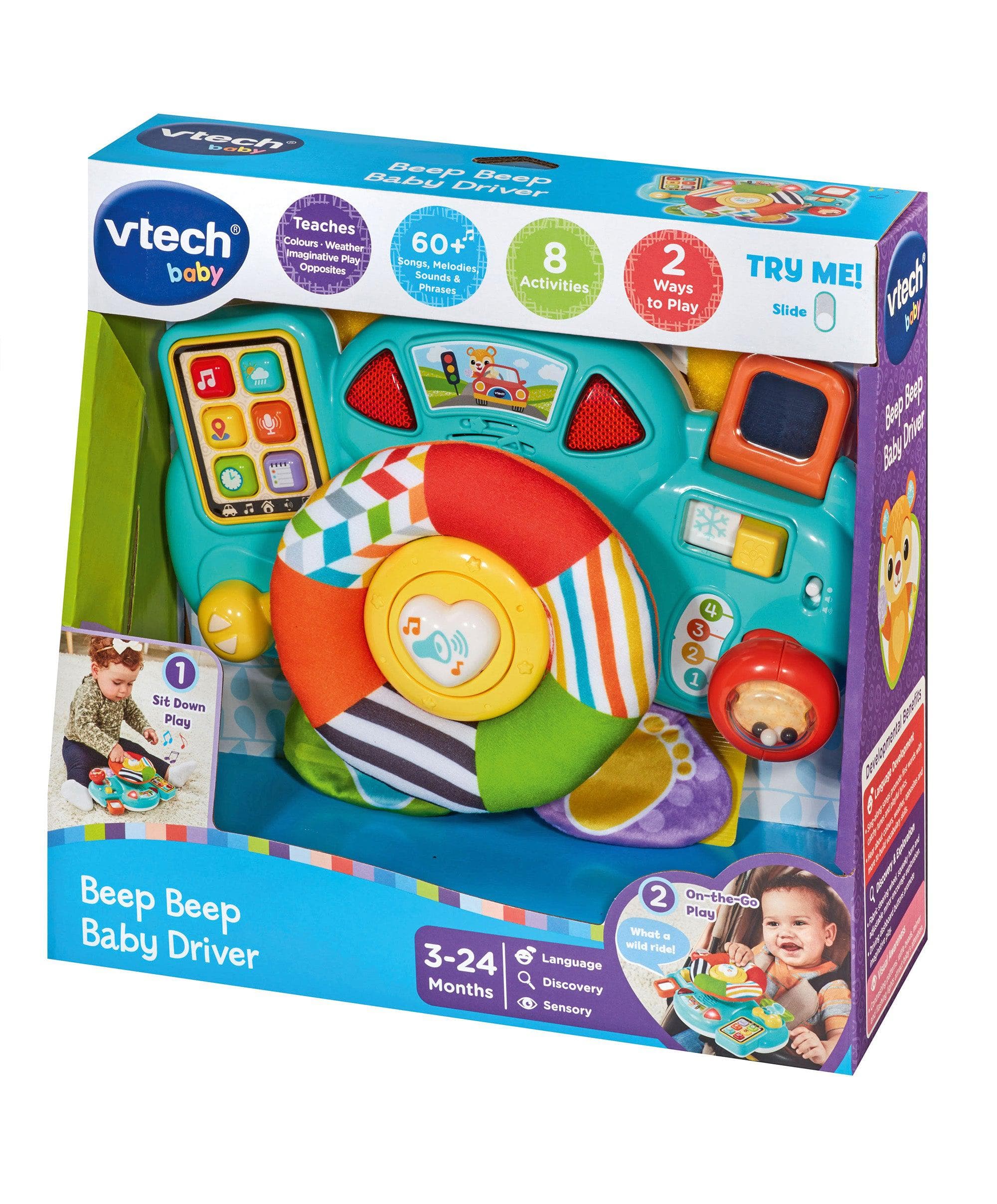 VTech Beep Beep Baby Driver Toy - Image 5